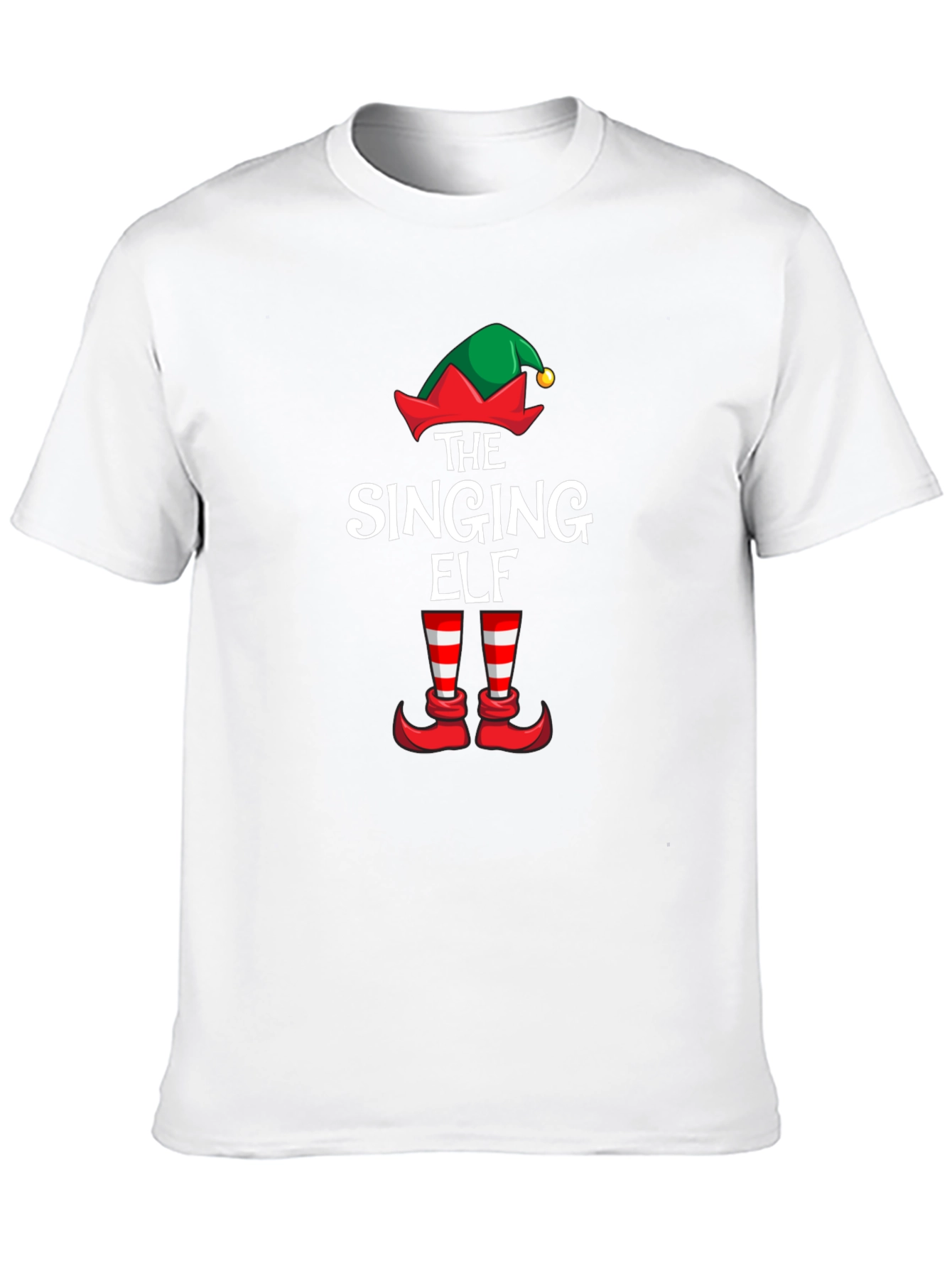 The Singing Elf Christmas Holiday T-Shirt