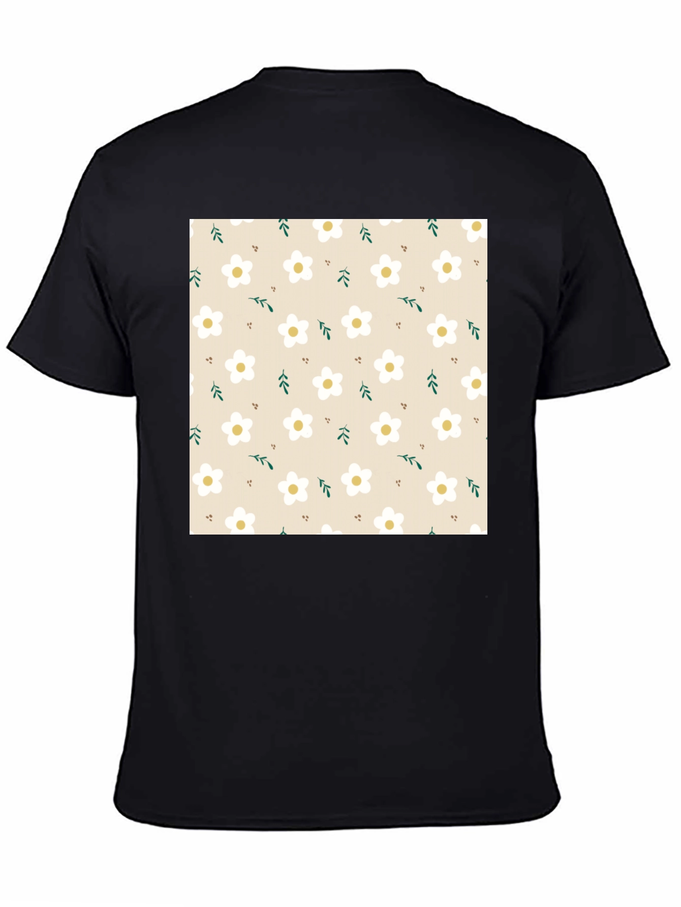 Floral Pattern T-Shirt - Stylish and Comfortable