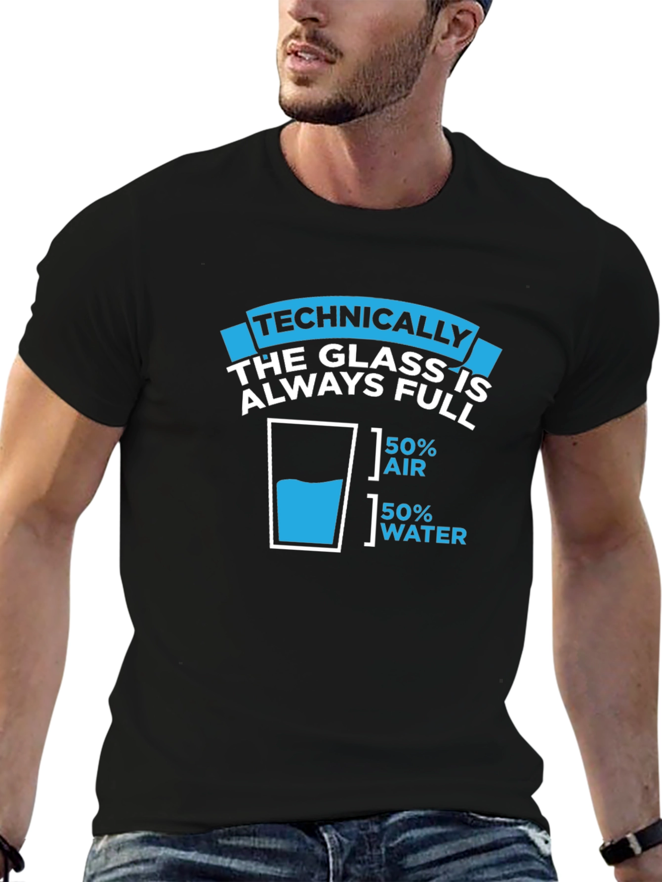 Technically Always Full T-Shirt - Water and Air