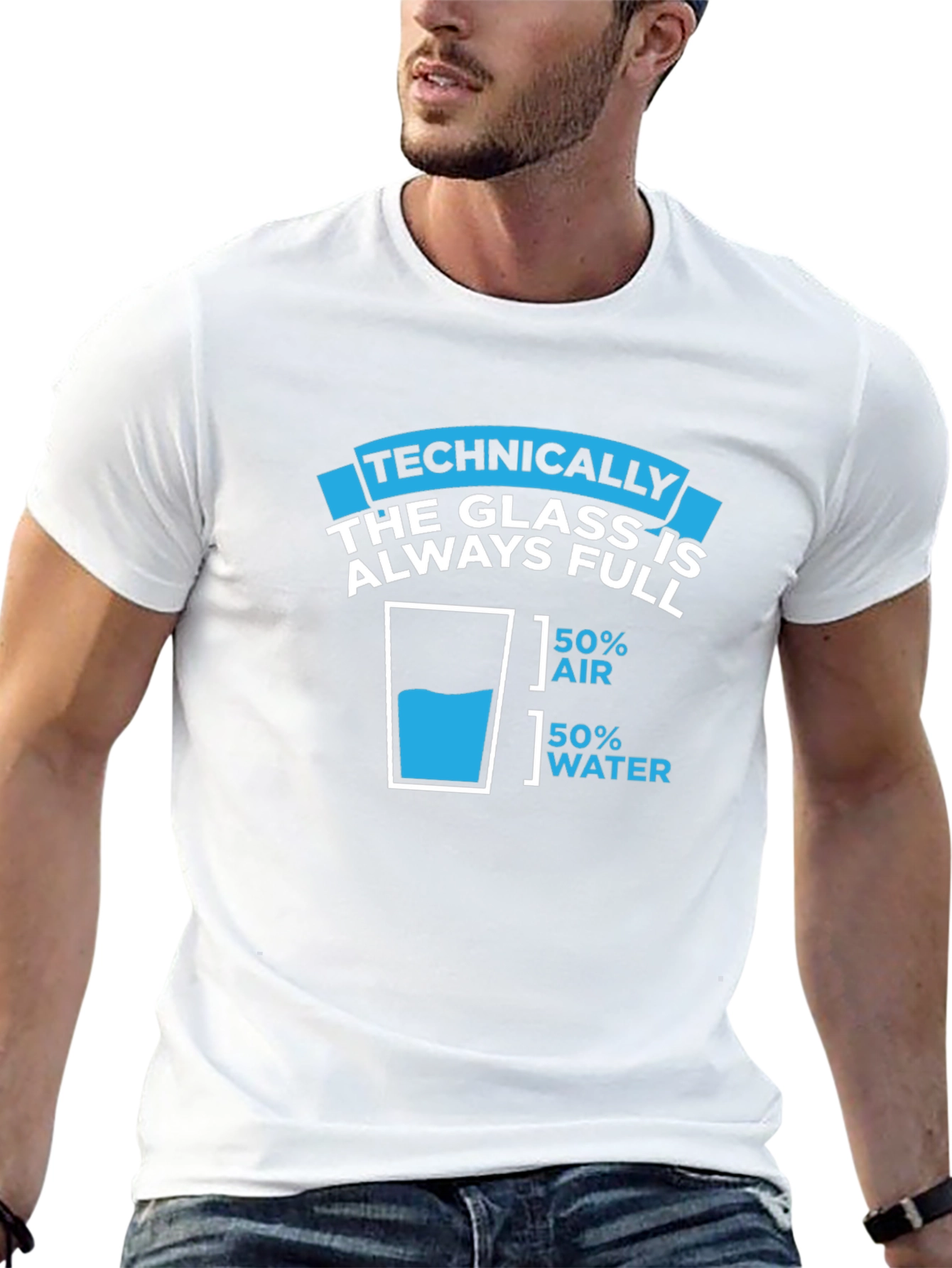 Technically Always Full T-Shirt - Water and Air