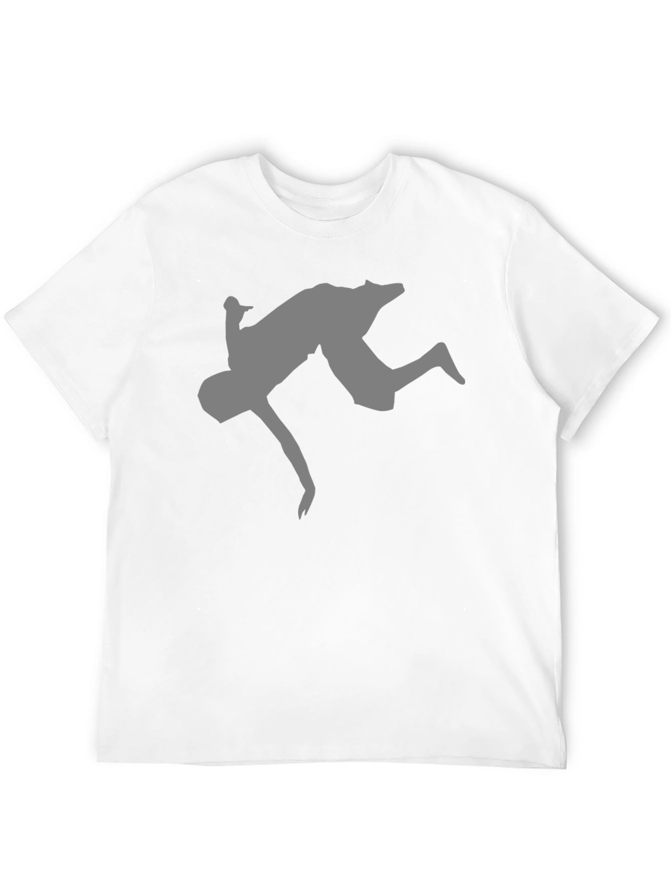 Parkour Silhouette Black T-Shirt