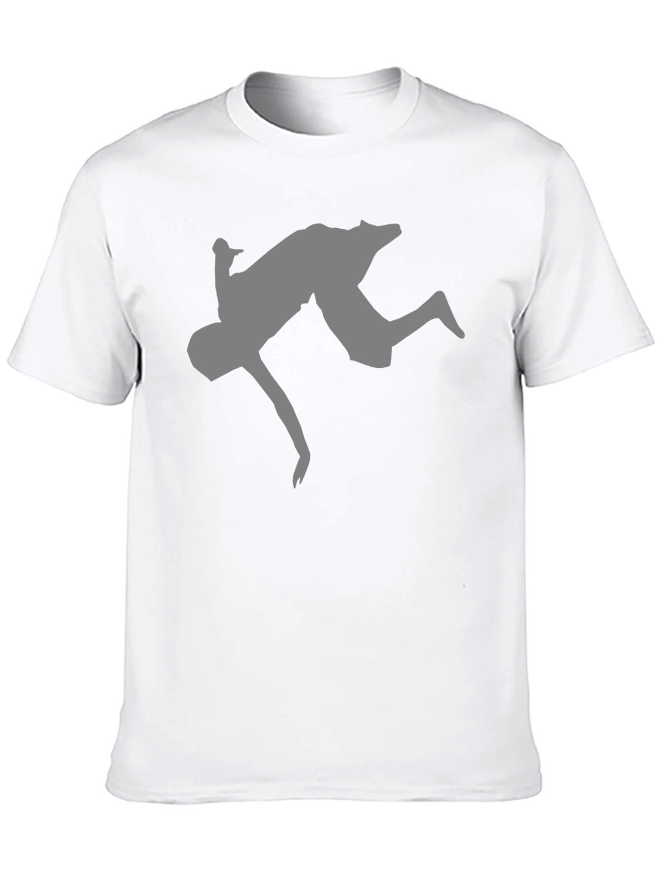 Parkour Silhouette Black T-Shirt