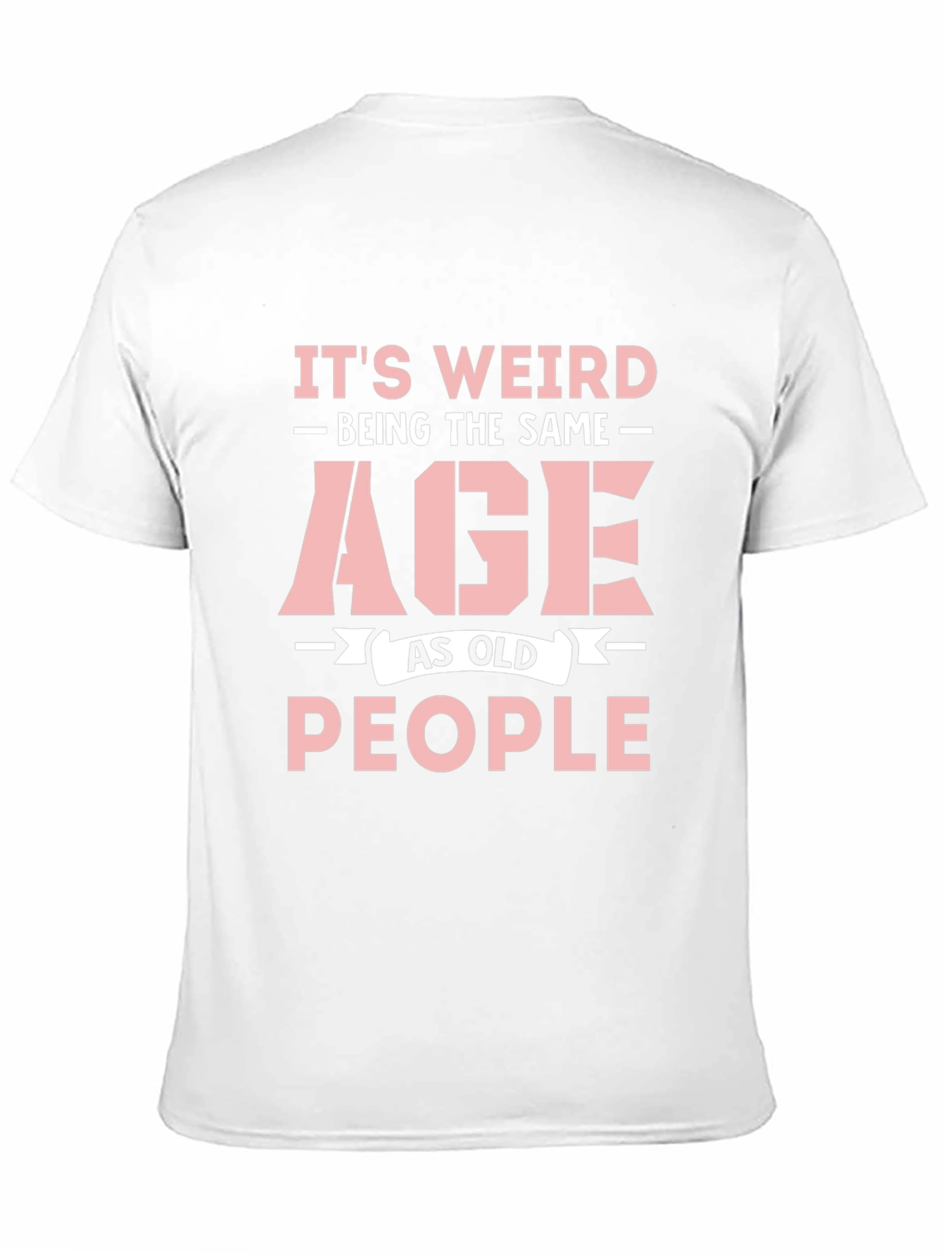 Funny Age Saying Black T-Shirt