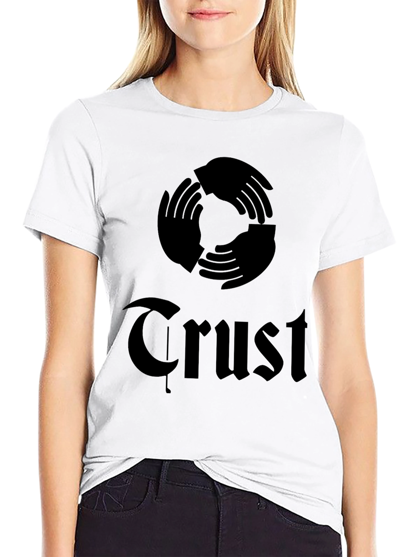 Trust Graphic T-Shirt - Black