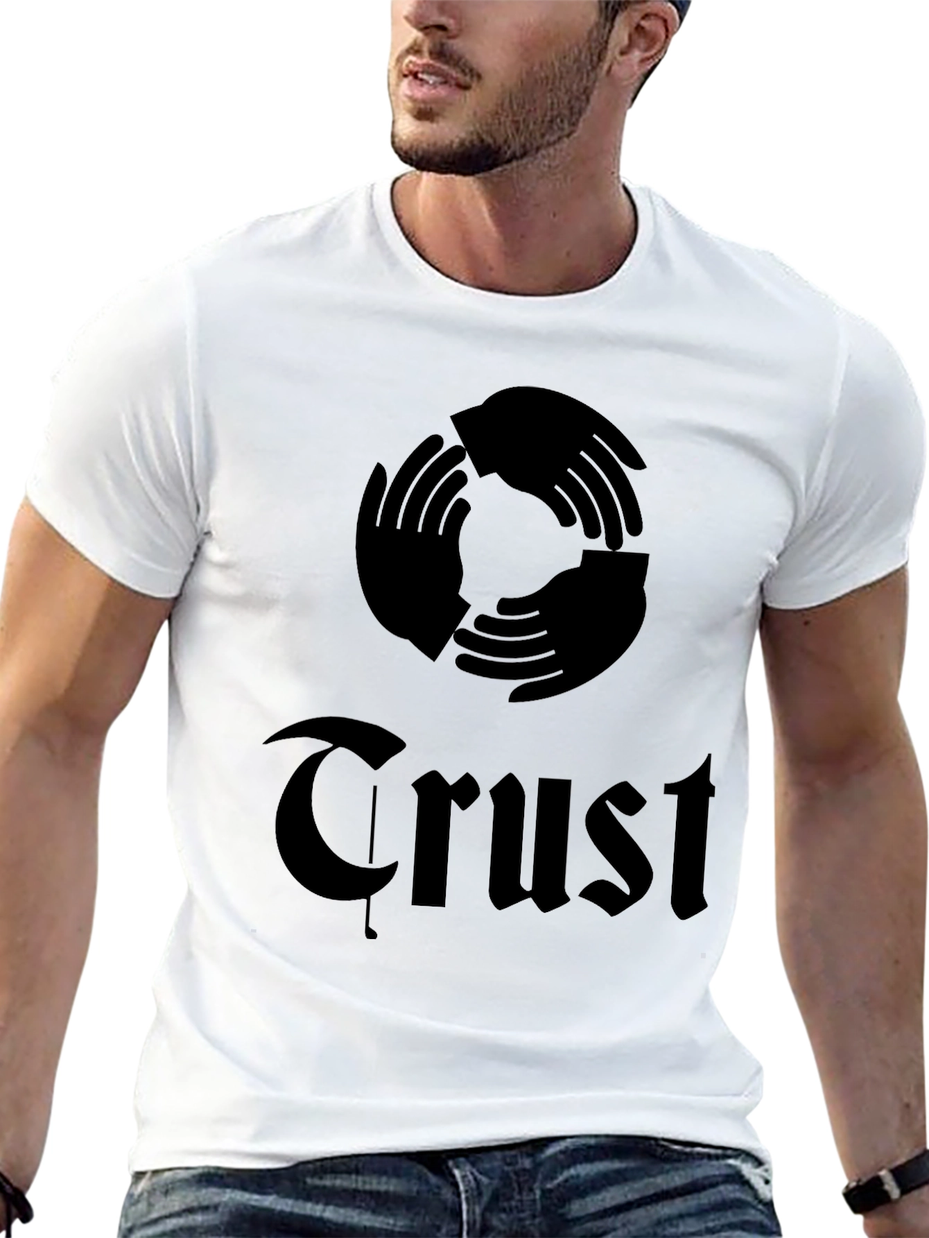 Trust Graphic T-Shirt - Black