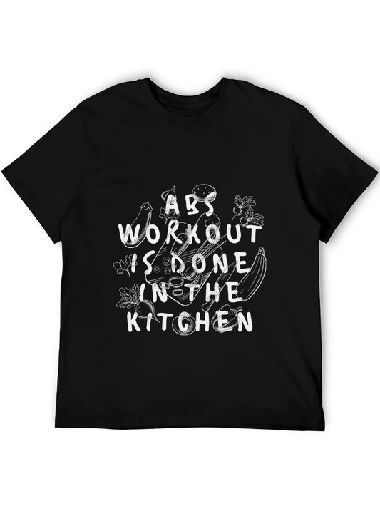Abs Workout Kitchen T-Shirt