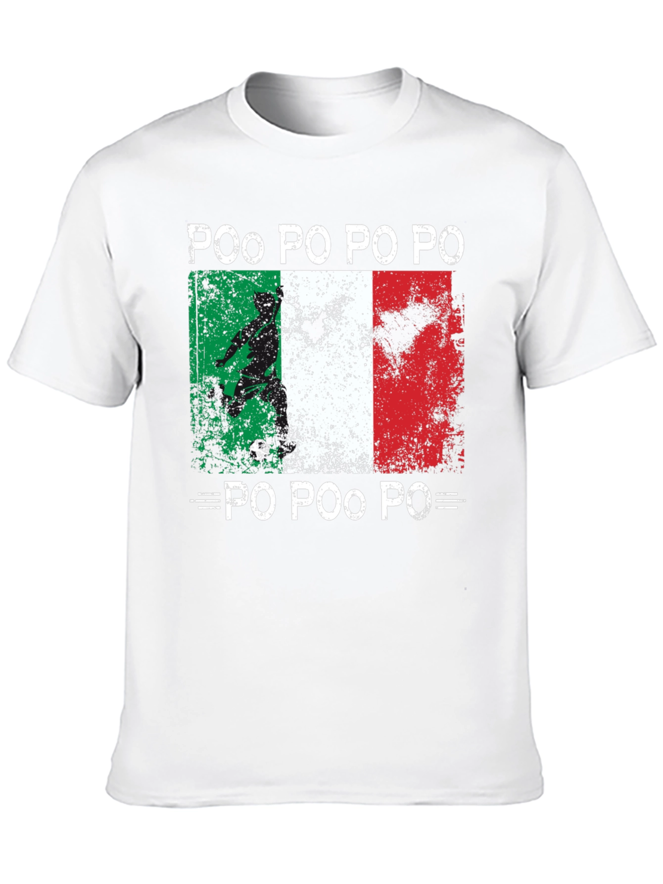 Italian Football Fan T-Shirt Po Po Po