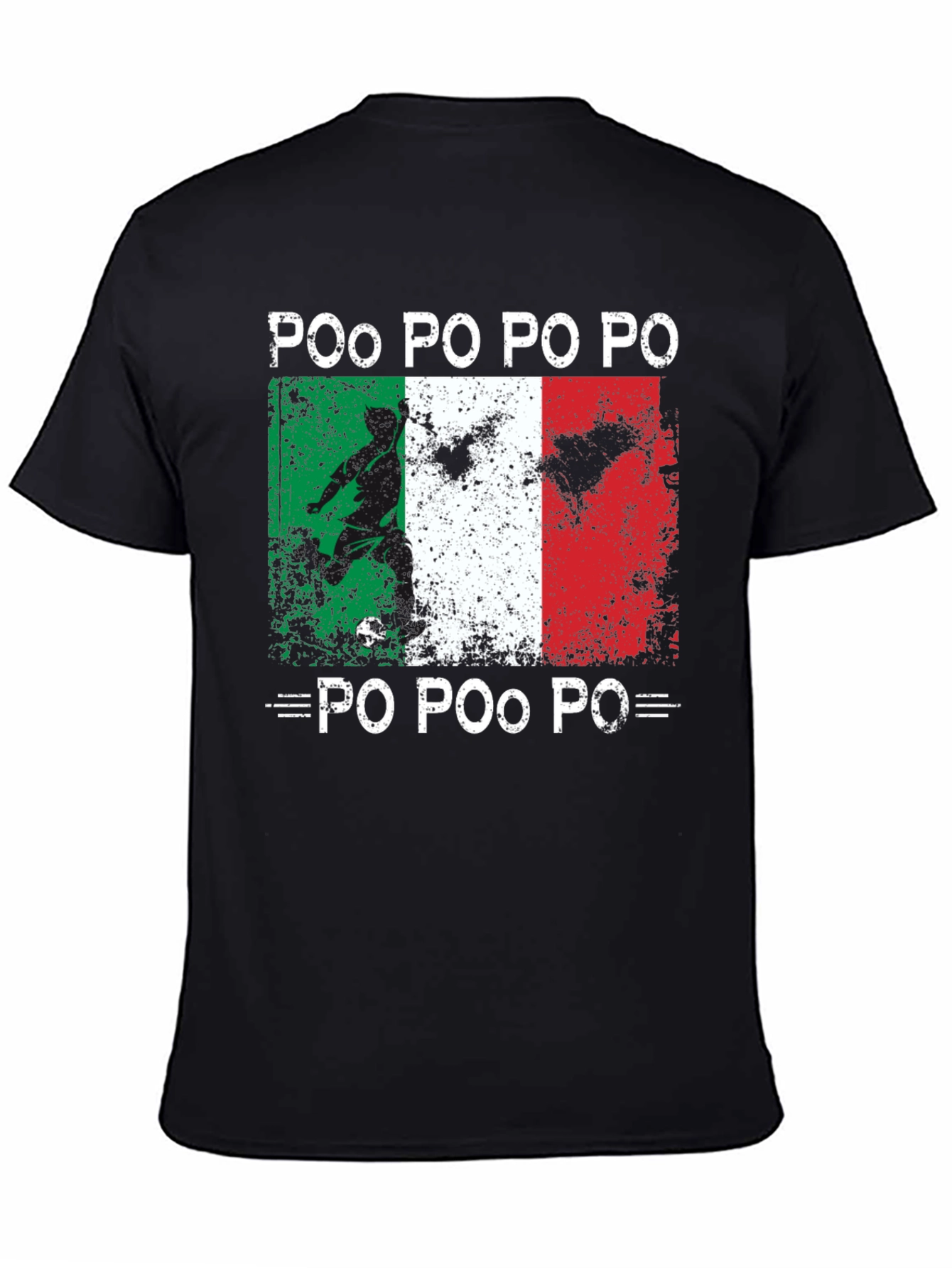 Italian Football Fan T-Shirt Po Po Po