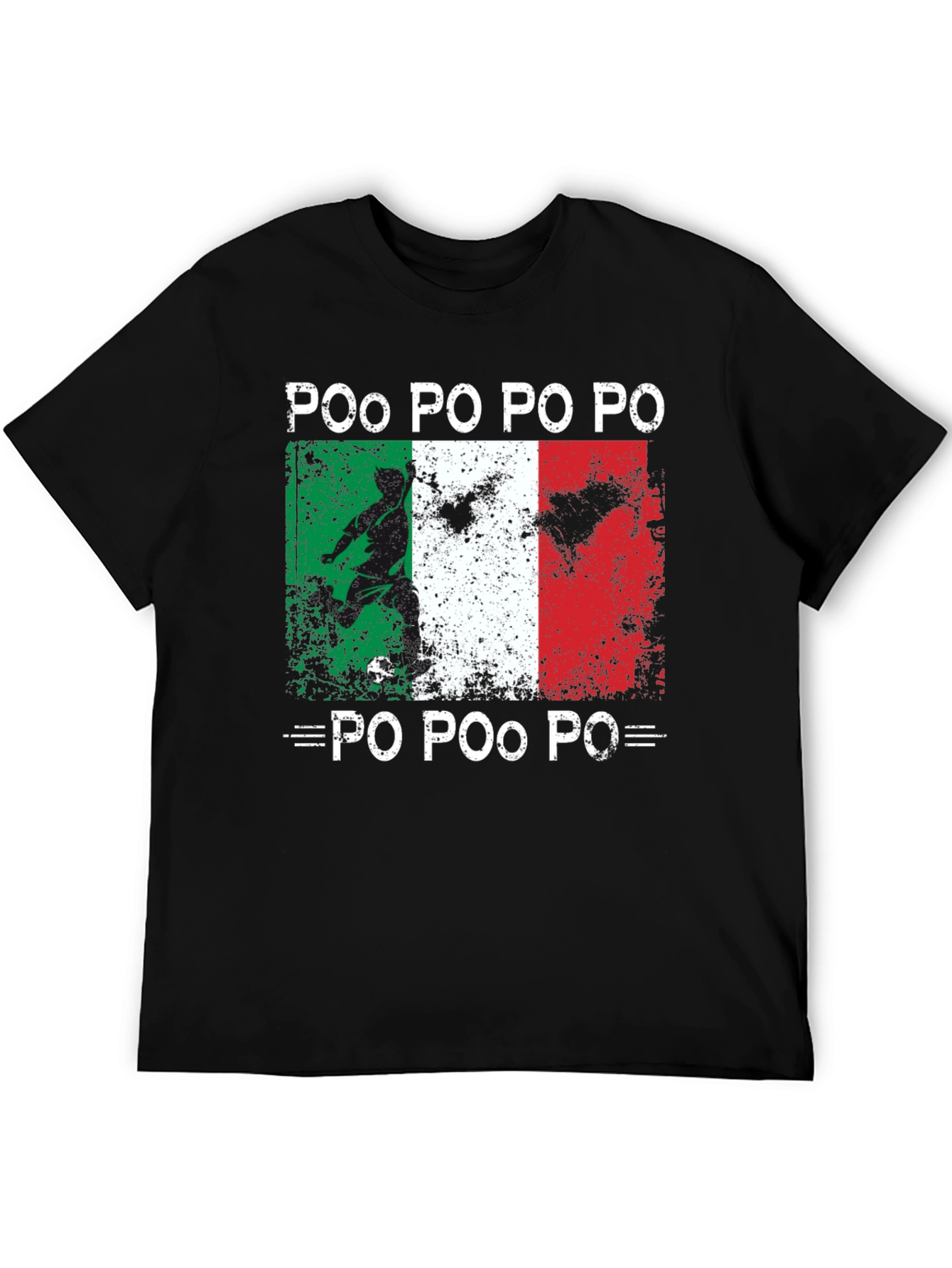 Italian Football Fan T-Shirt Po Po Po