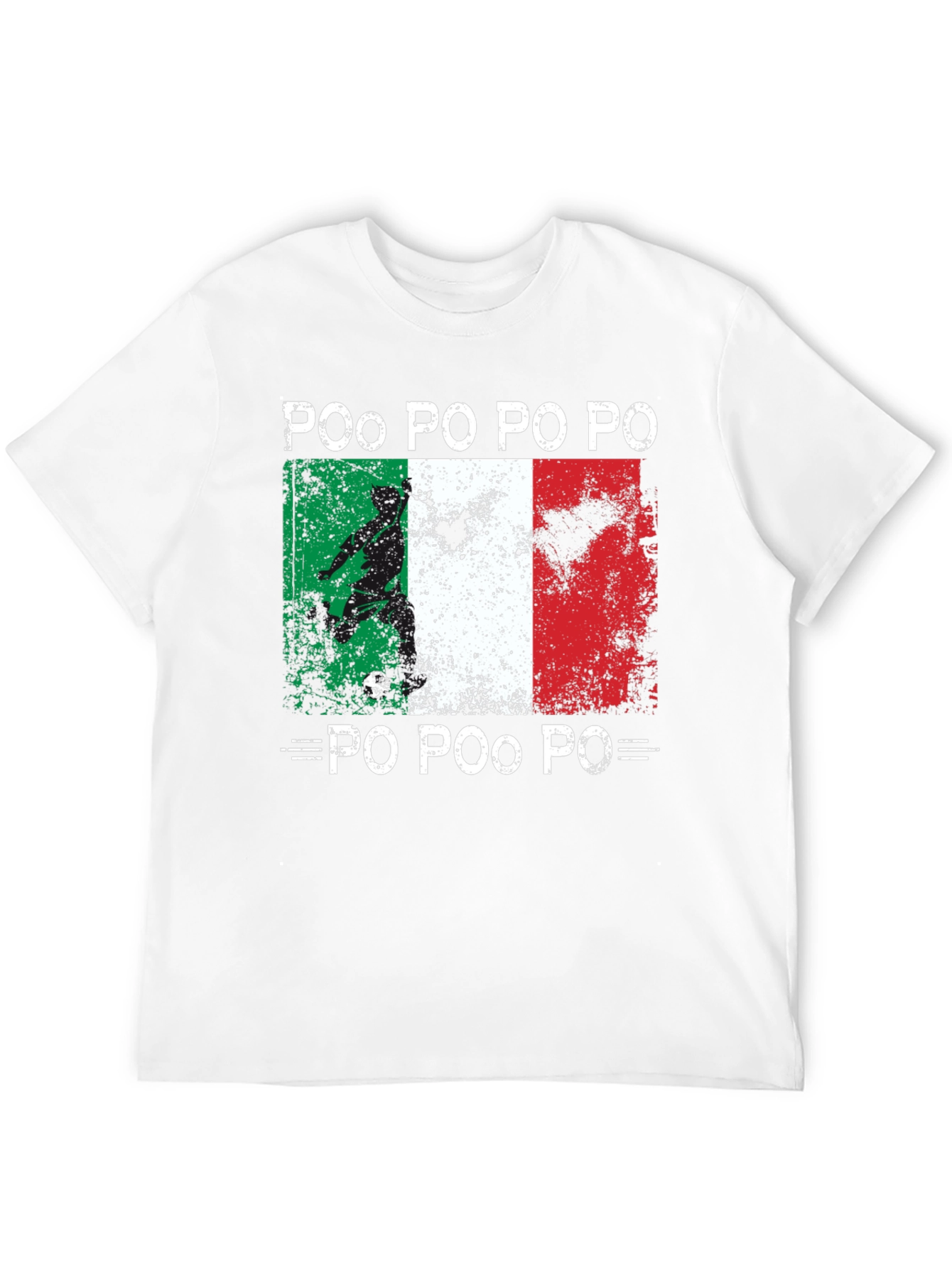 Italian Football Fan T-Shirt Po Po Po