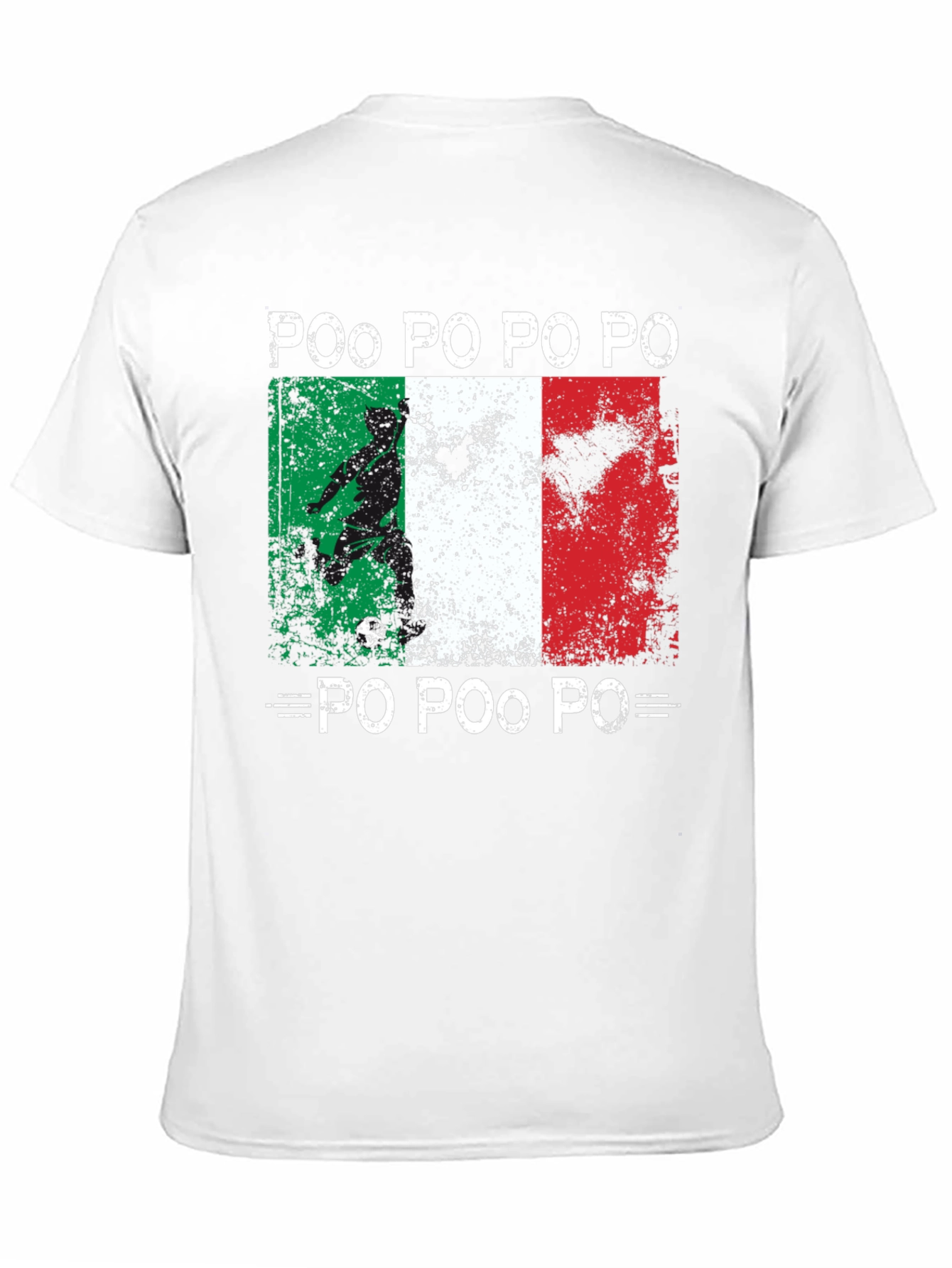 Italian Football Fan T-Shirt Po Po Po