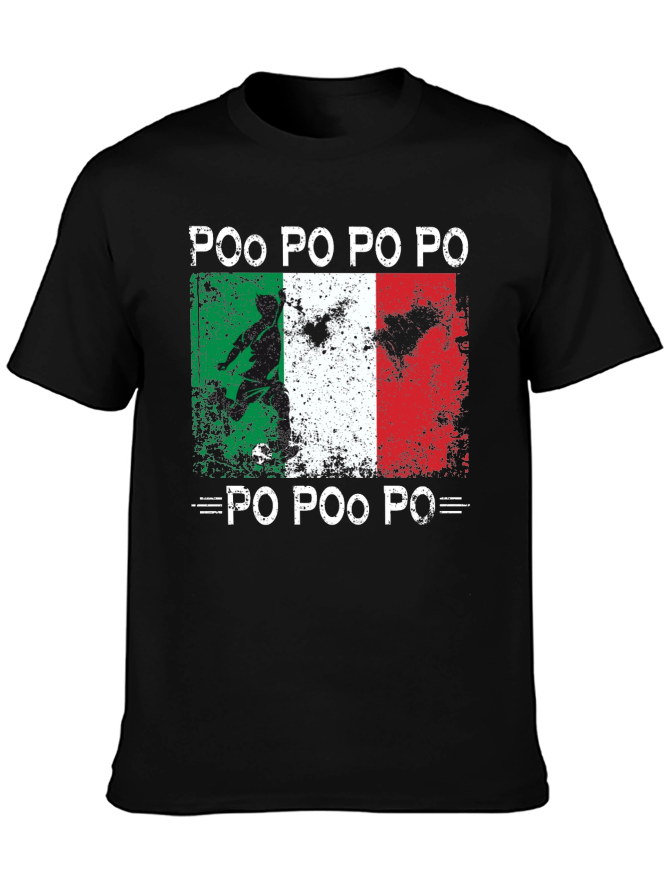 Italian Football Fan T-Shirt Po Po Po