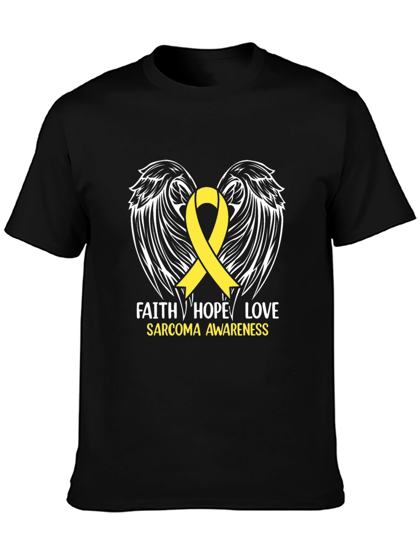 Faith Hope Love Sarcoma Awareness T-Shirt