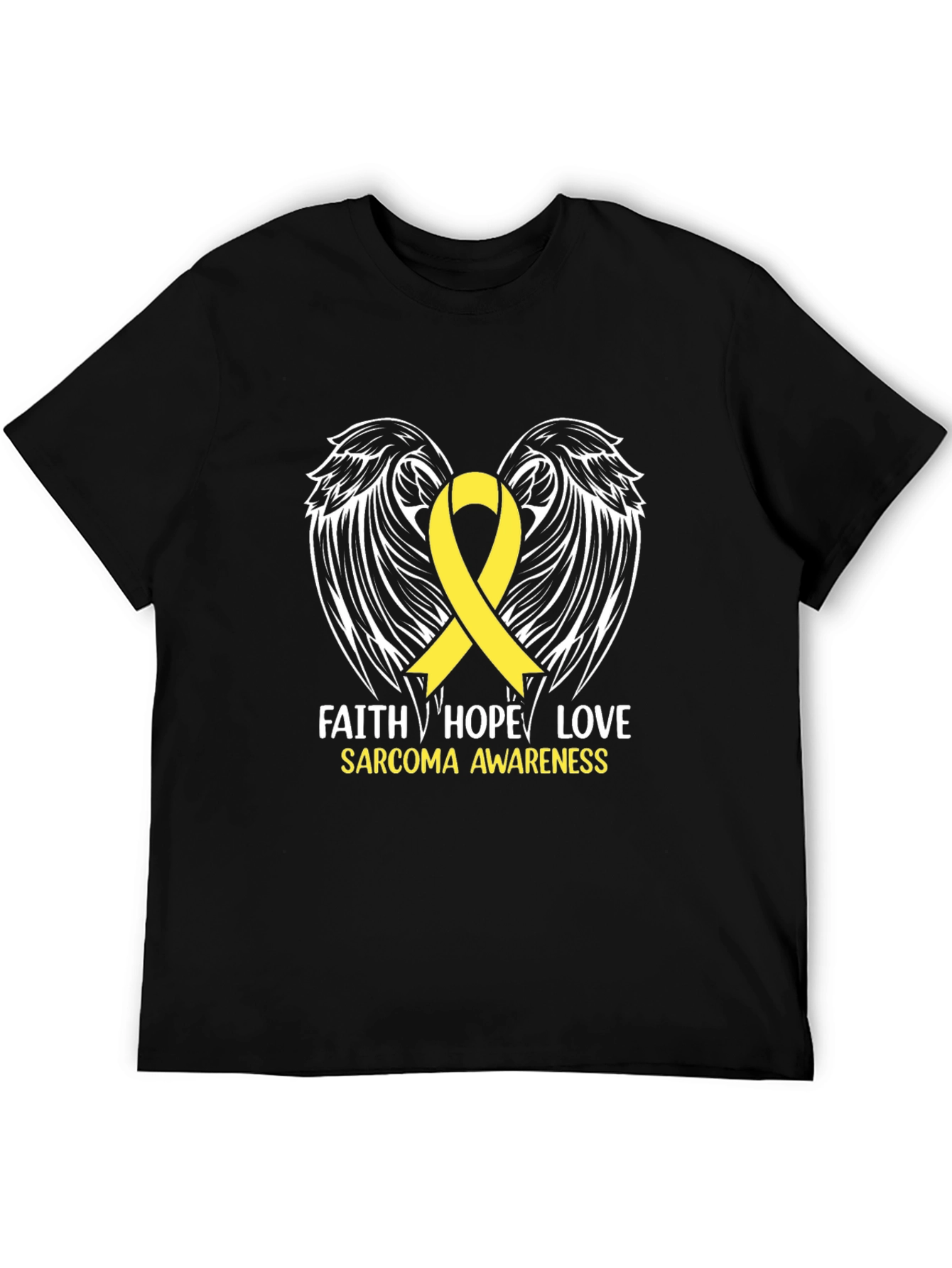 Faith Hope Love Sarcoma Awareness T-Shirt