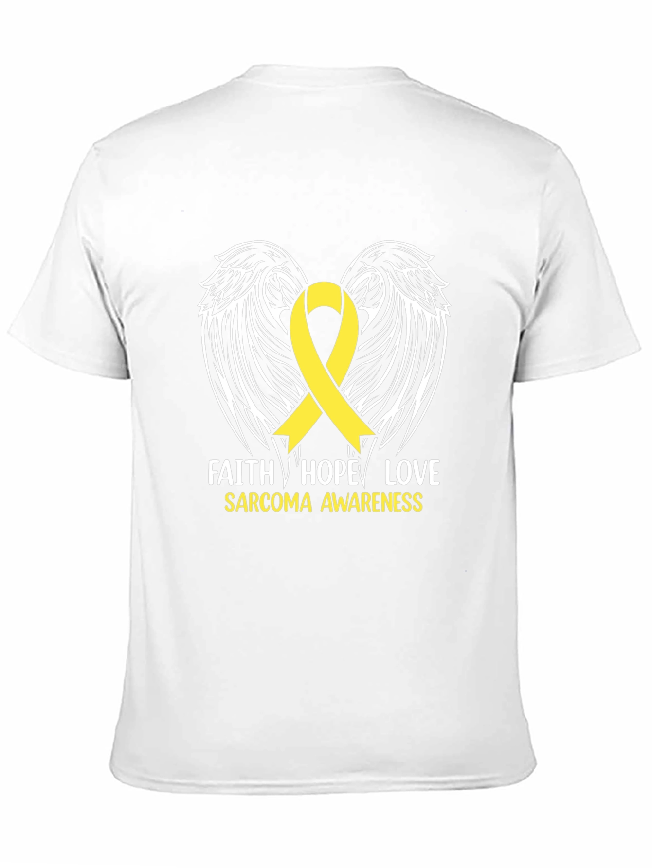 Faith Hope Love Sarcoma Awareness T-Shirt