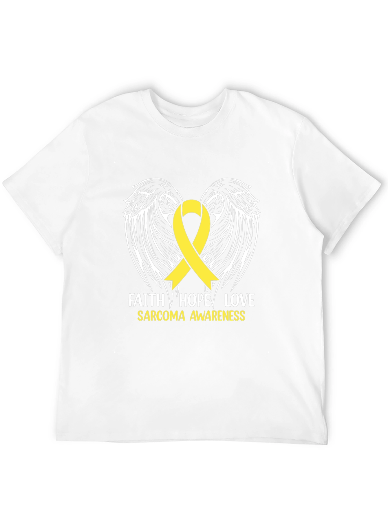 Faith Hope Love Sarcoma Awareness T-Shirt