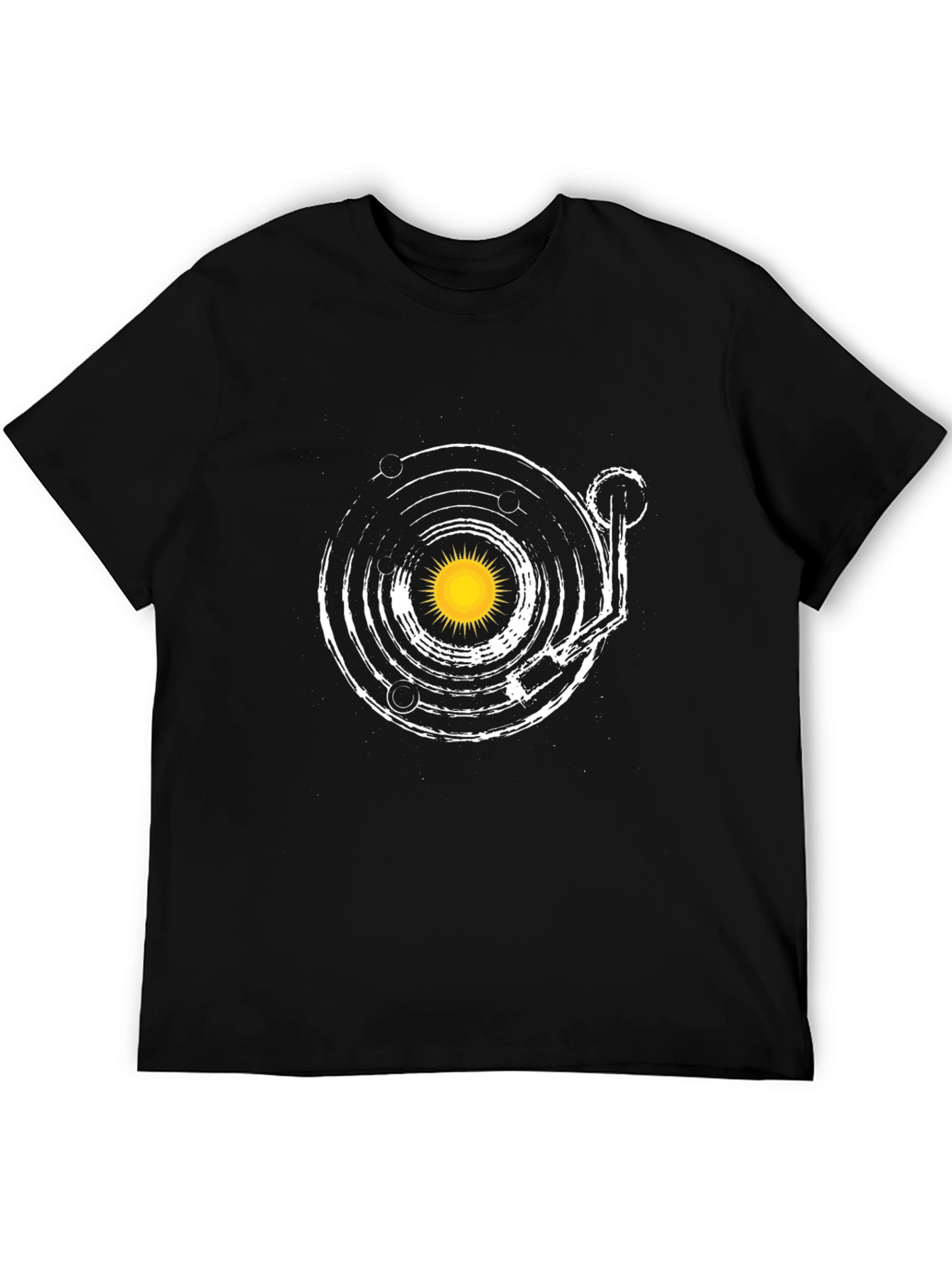 Planetary Record Player Graphic Tee
