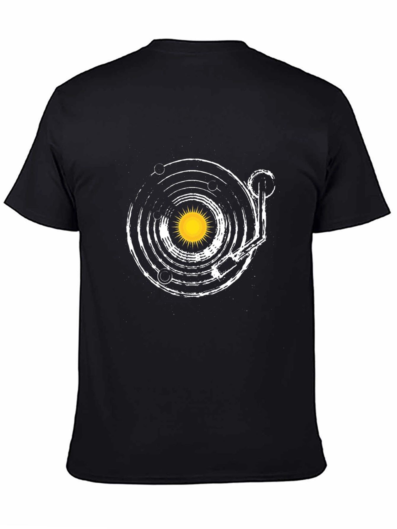 Planetary Record Player Graphic Tee