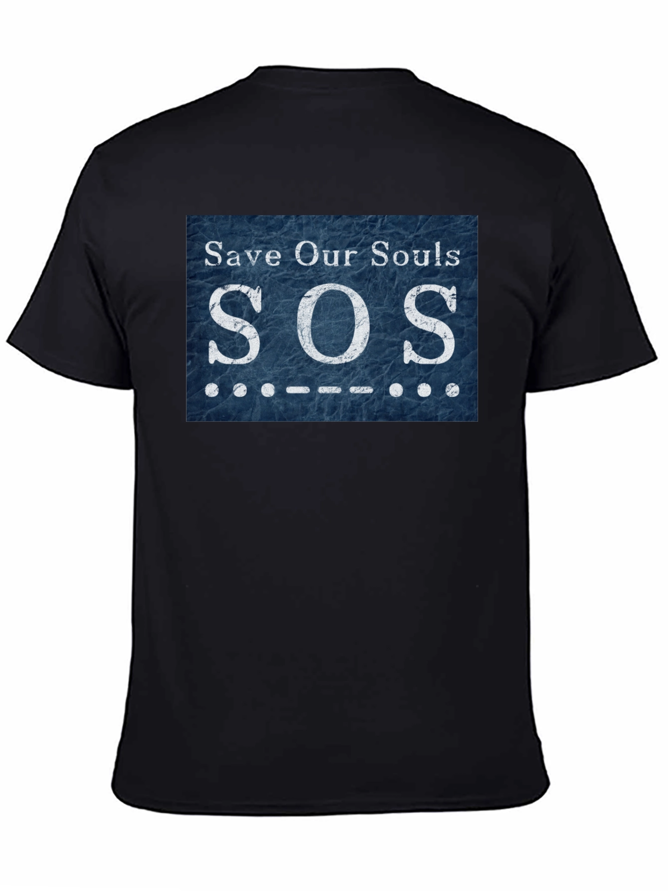 Save Our Souls SOS Morse Code T-Shirt