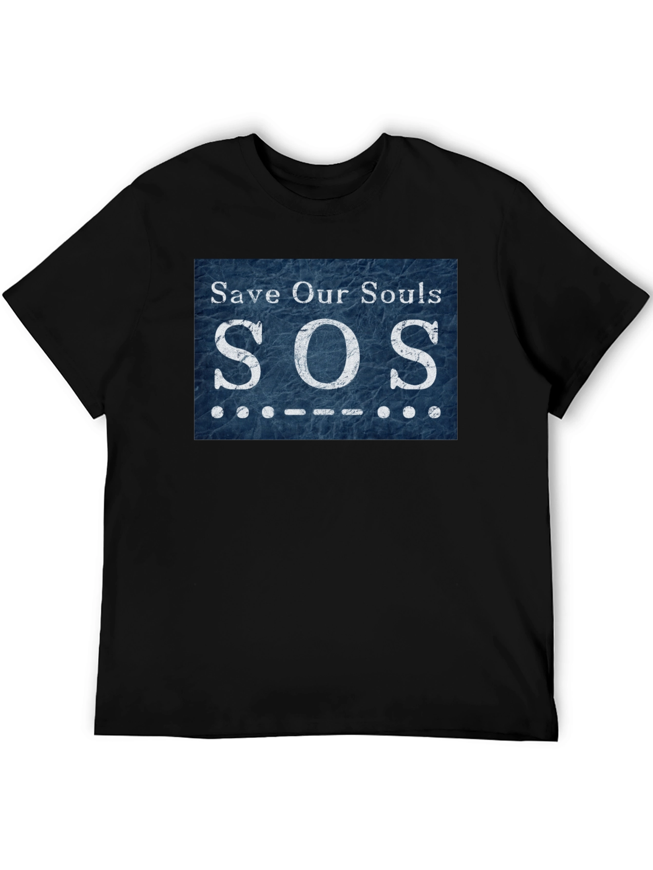 Save Our Souls SOS Morse Code T-Shirt