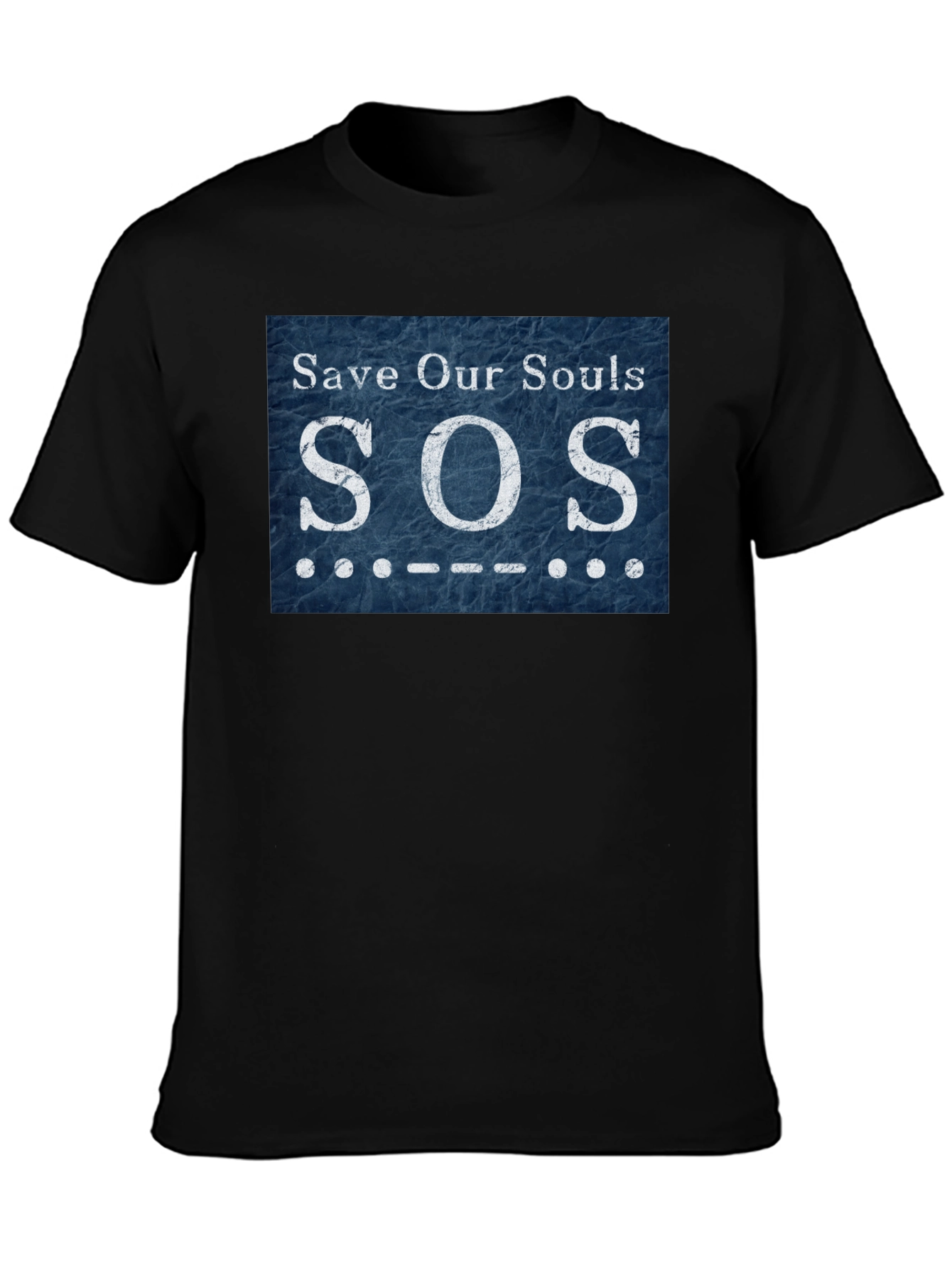 Save Our Souls SOS Morse Code T-Shirt