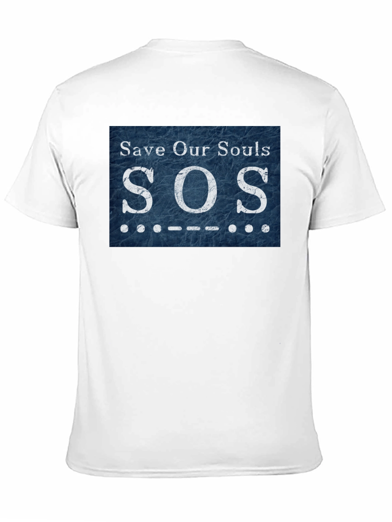 Save Our Souls SOS Morse Code T-Shirt