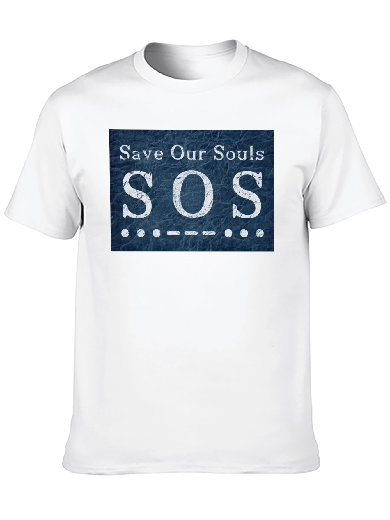 Save Our Souls SOS Morse Code T-Shirt