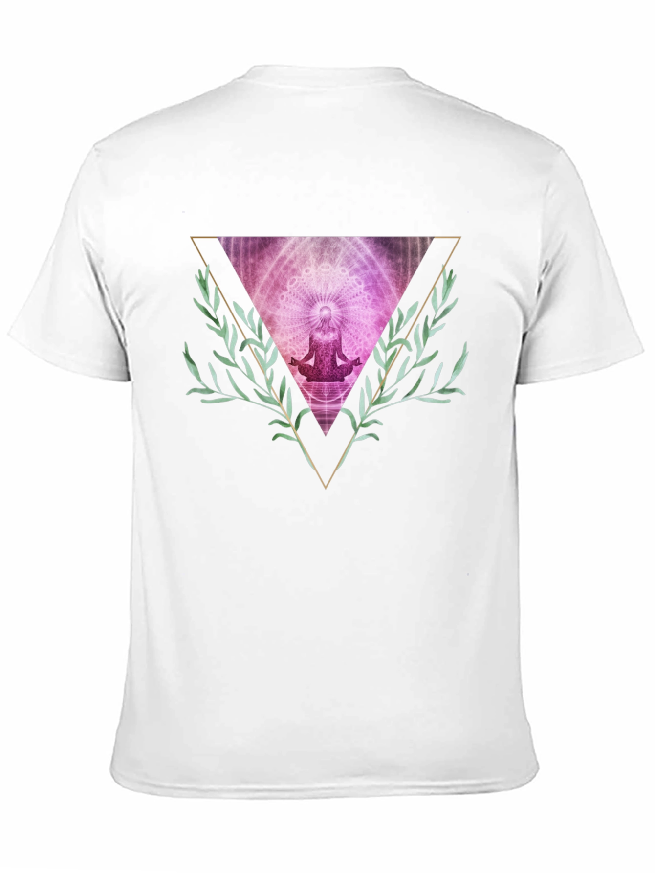 Meditative Triangle Graphic Tee