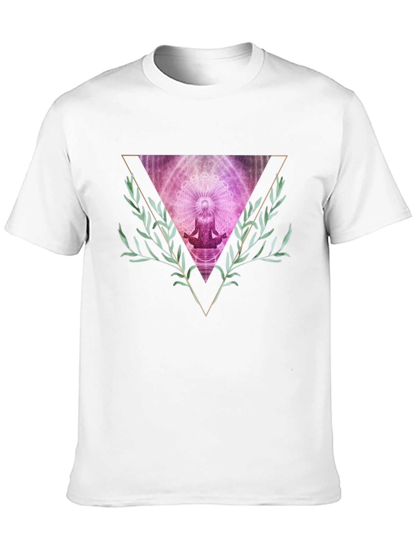 Meditative Triangle Graphic Tee
