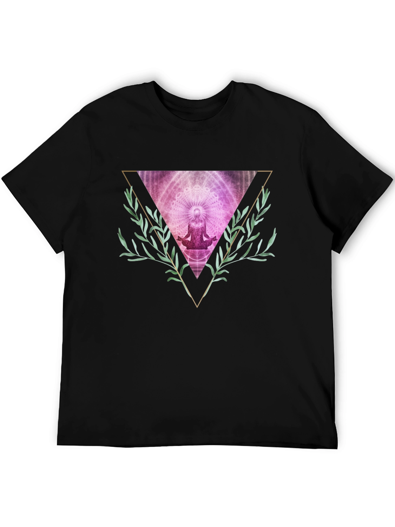 Meditative Triangle Graphic Tee