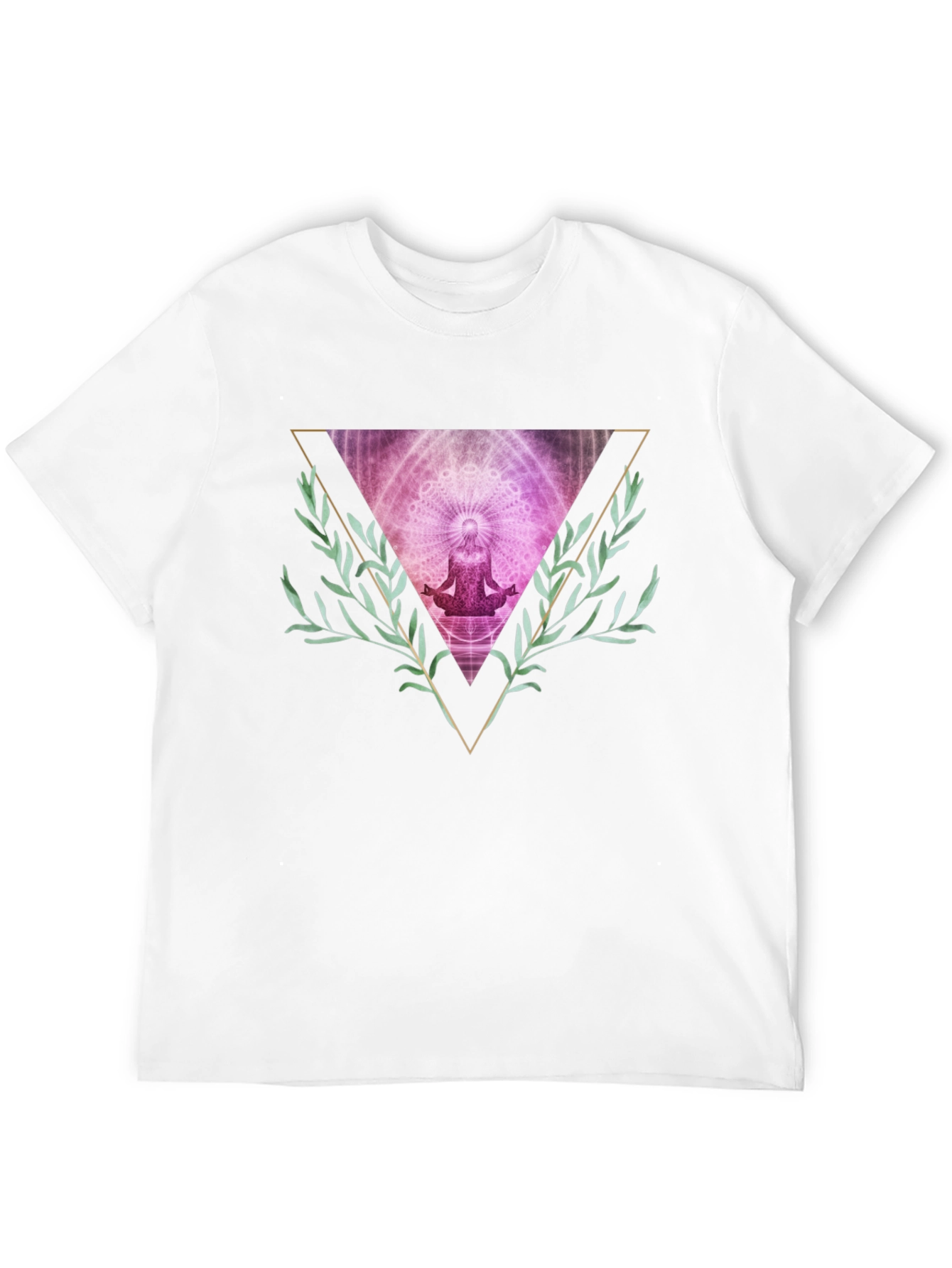 Meditative Triangle Graphic Tee