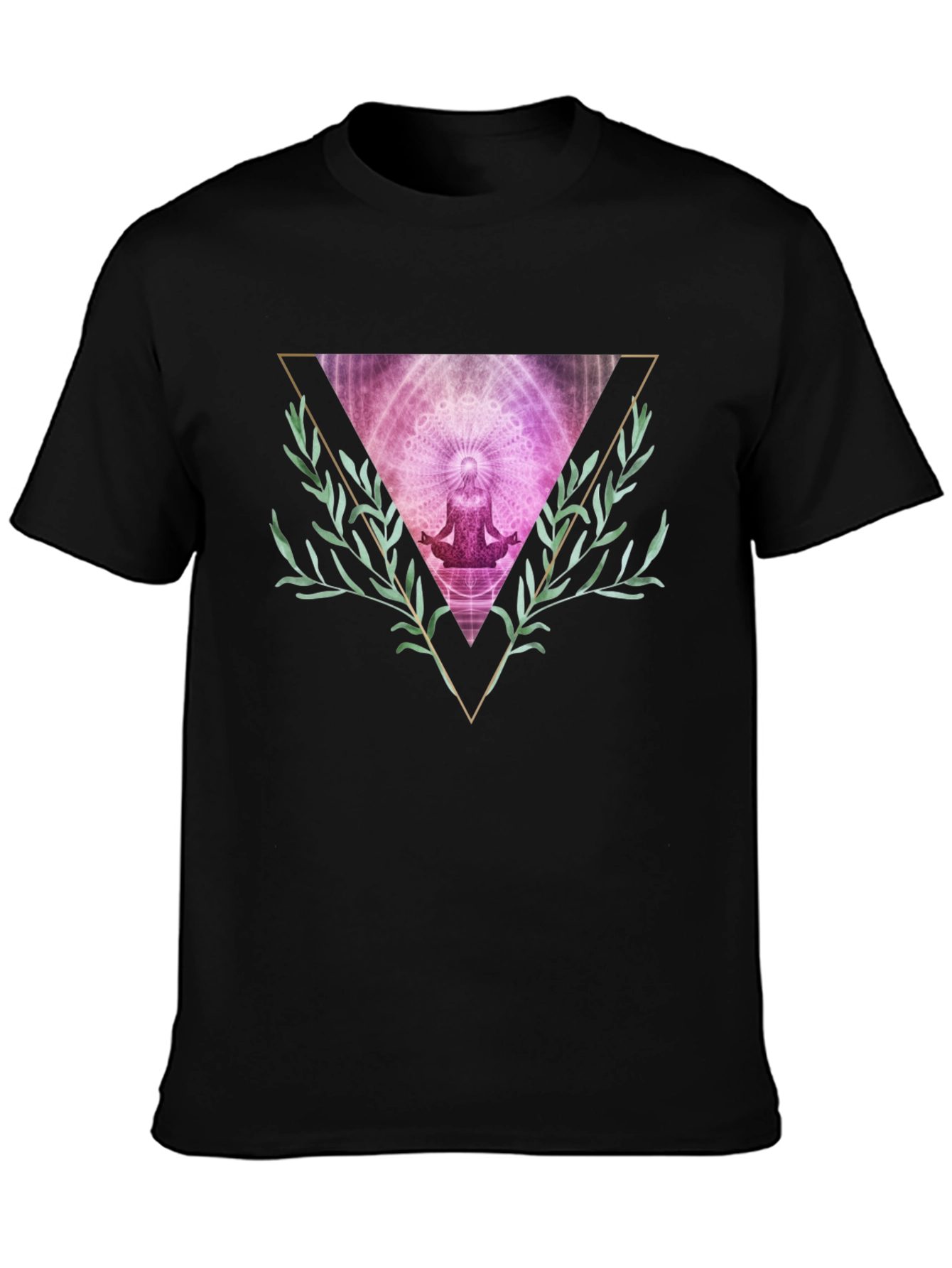 Meditative Triangle Graphic Tee