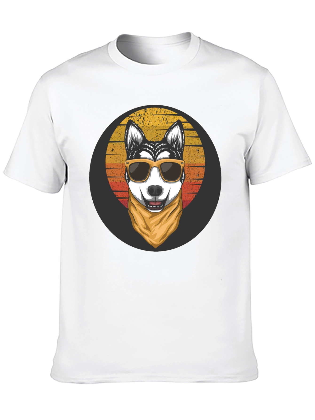 Cool Dog Graphic Tee - Stylish Black Shirt