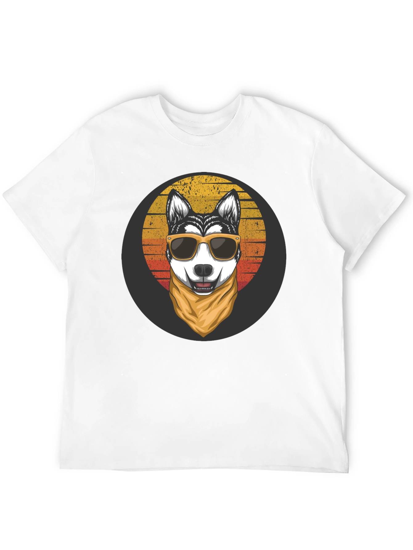 Cool Dog Graphic Tee - Stylish Black Shirt
