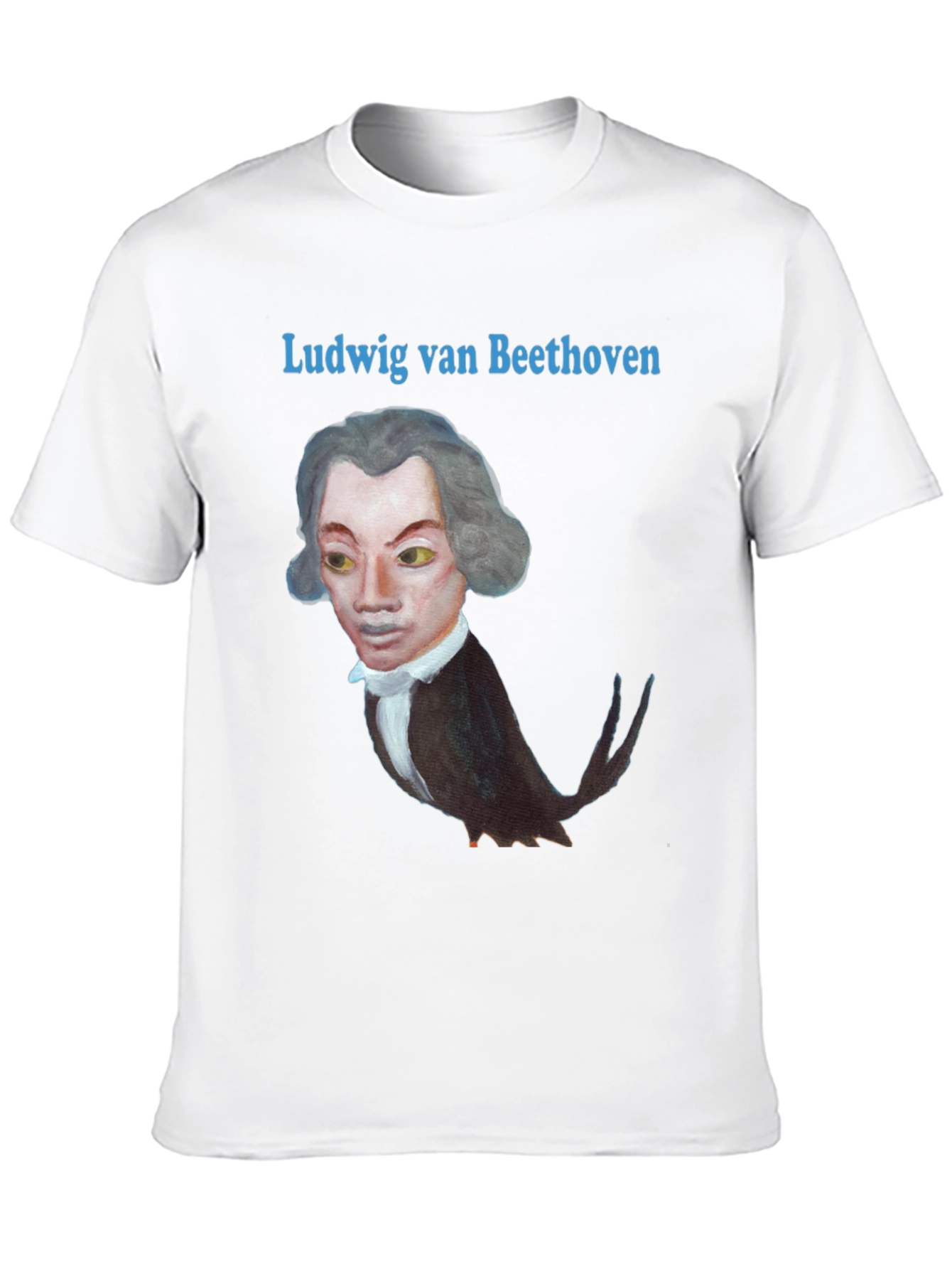 Beethoven Bird T-Shirt - Black