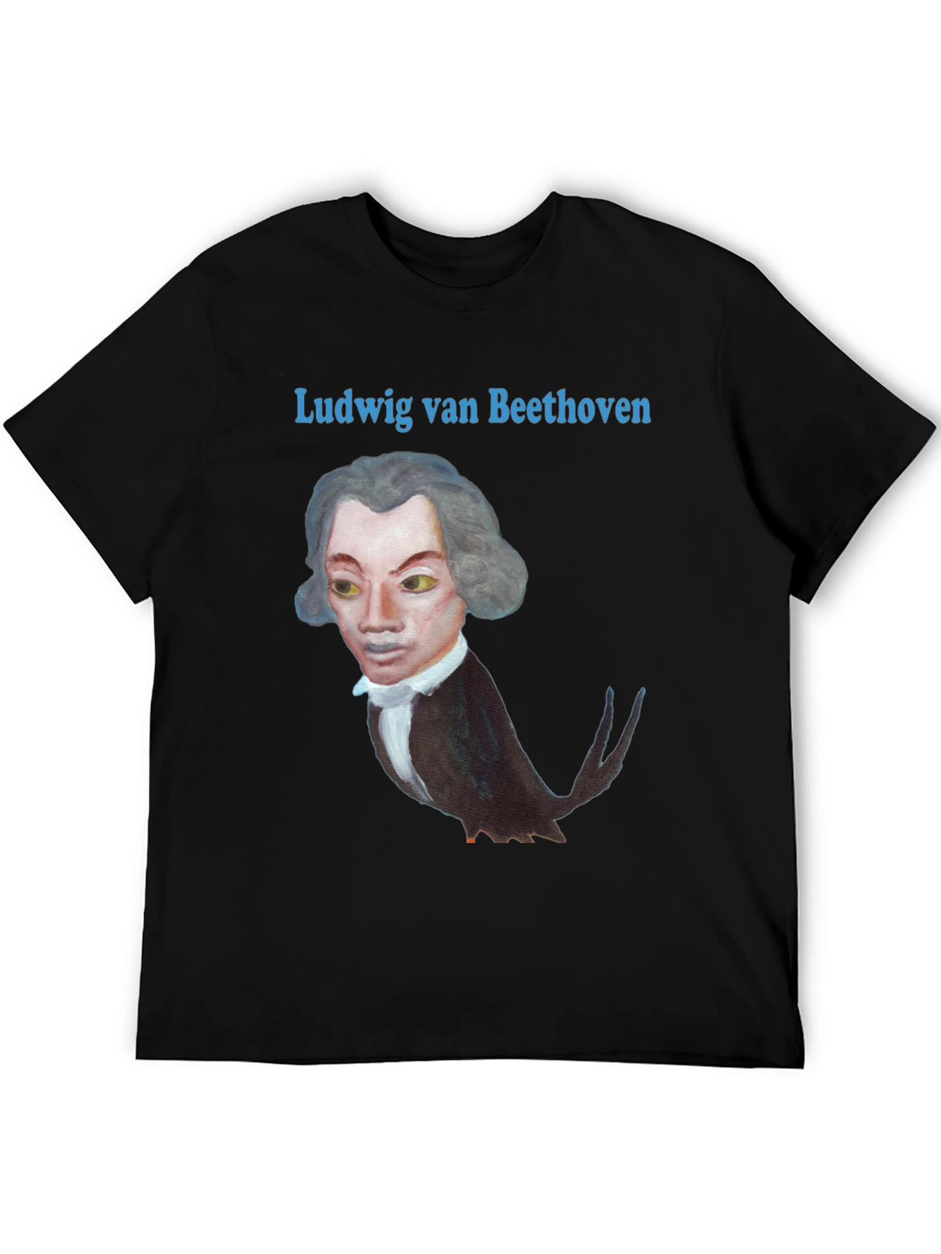 Beethoven Bird T-Shirt - Black