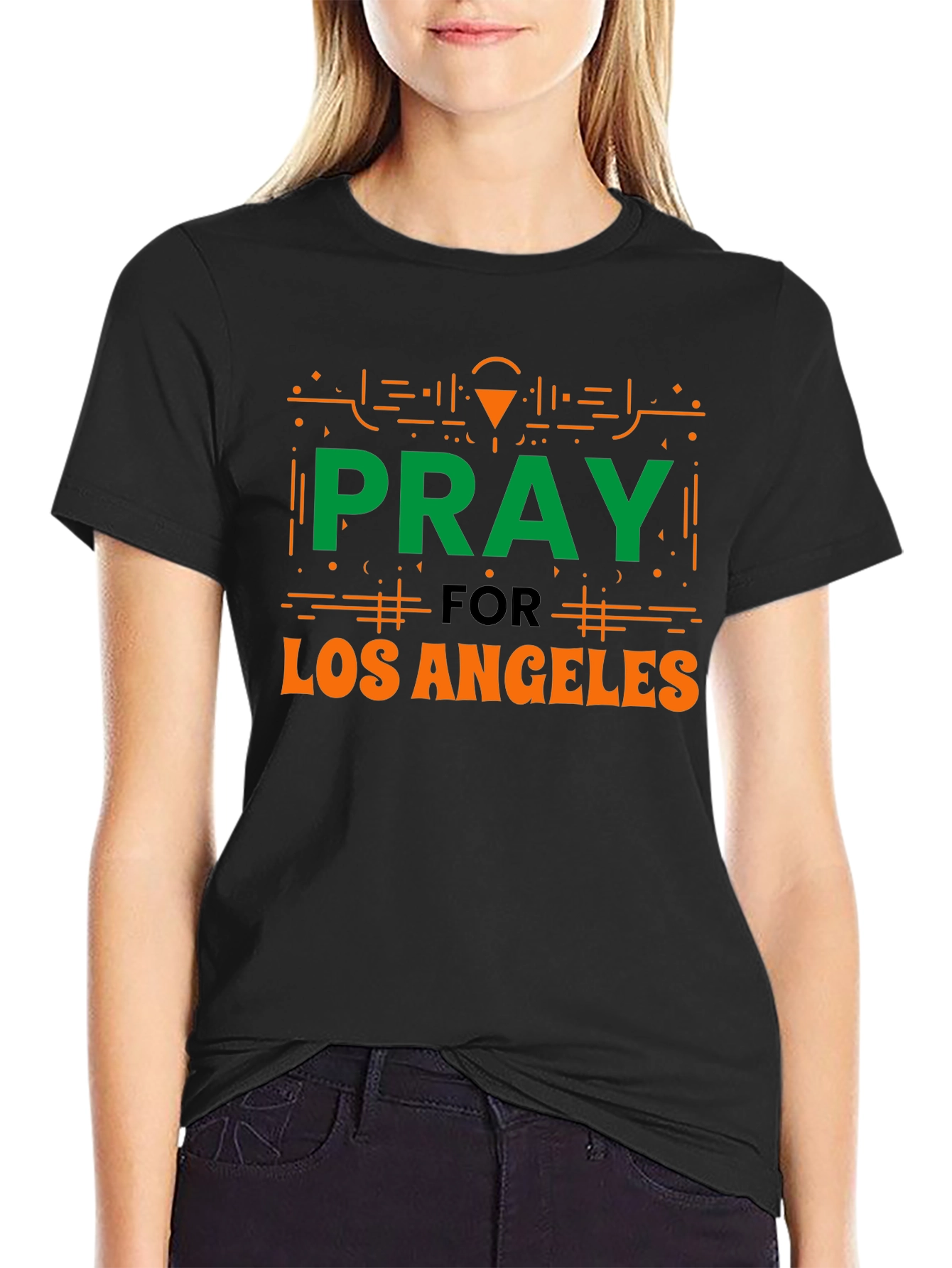 Pray for Los Angeles Graphic T-Shirt
