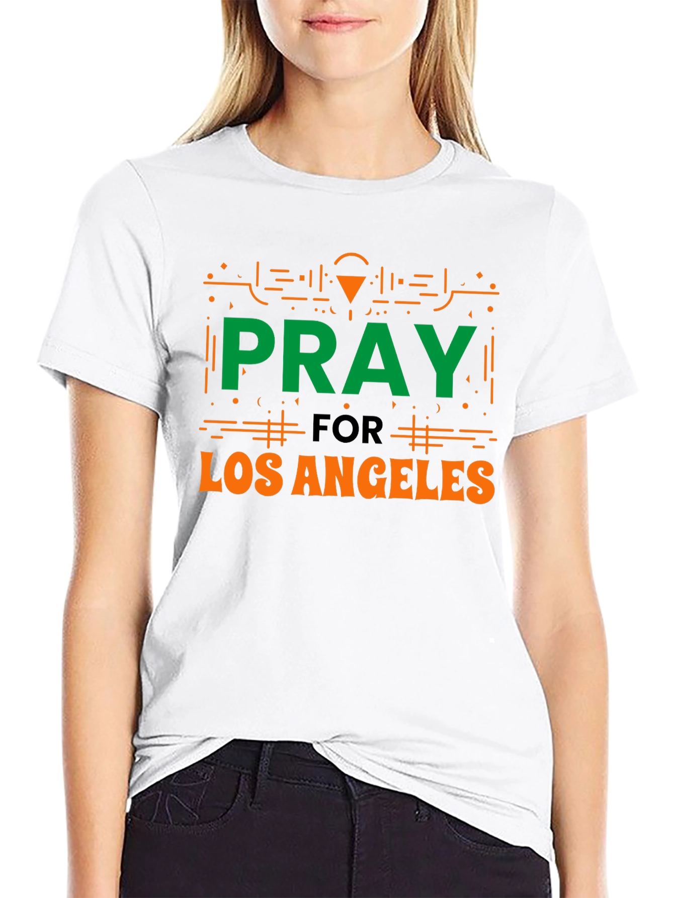 Pray for Los Angeles Graphic T-Shirt