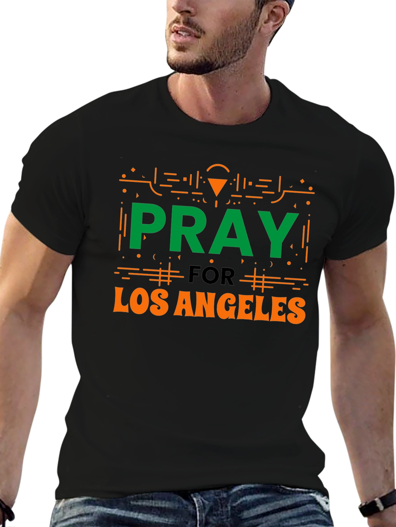 Pray for Los Angeles Graphic T-Shirt