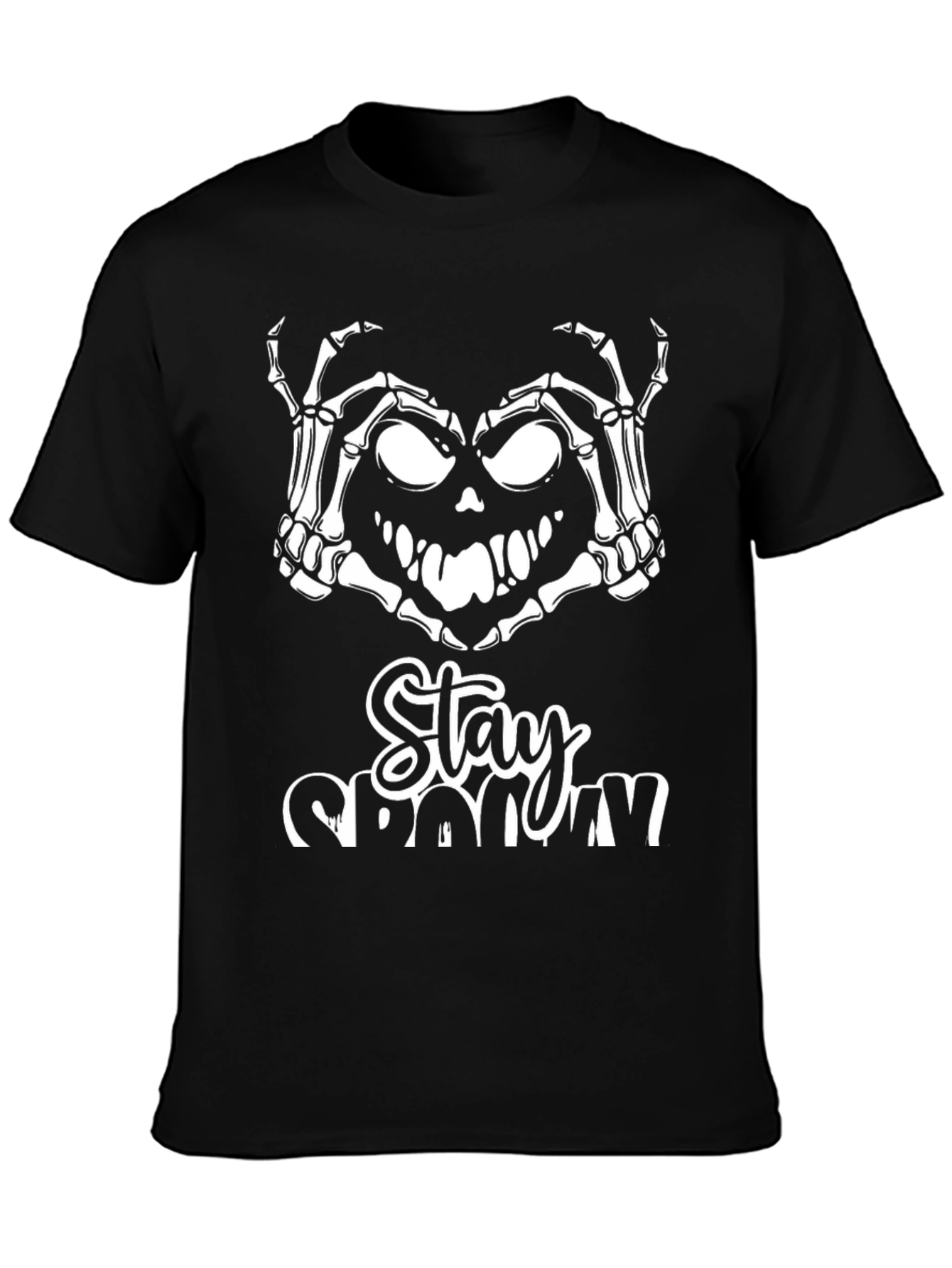 Stay Spooky T-Shirt - Halloween Skeleton Design