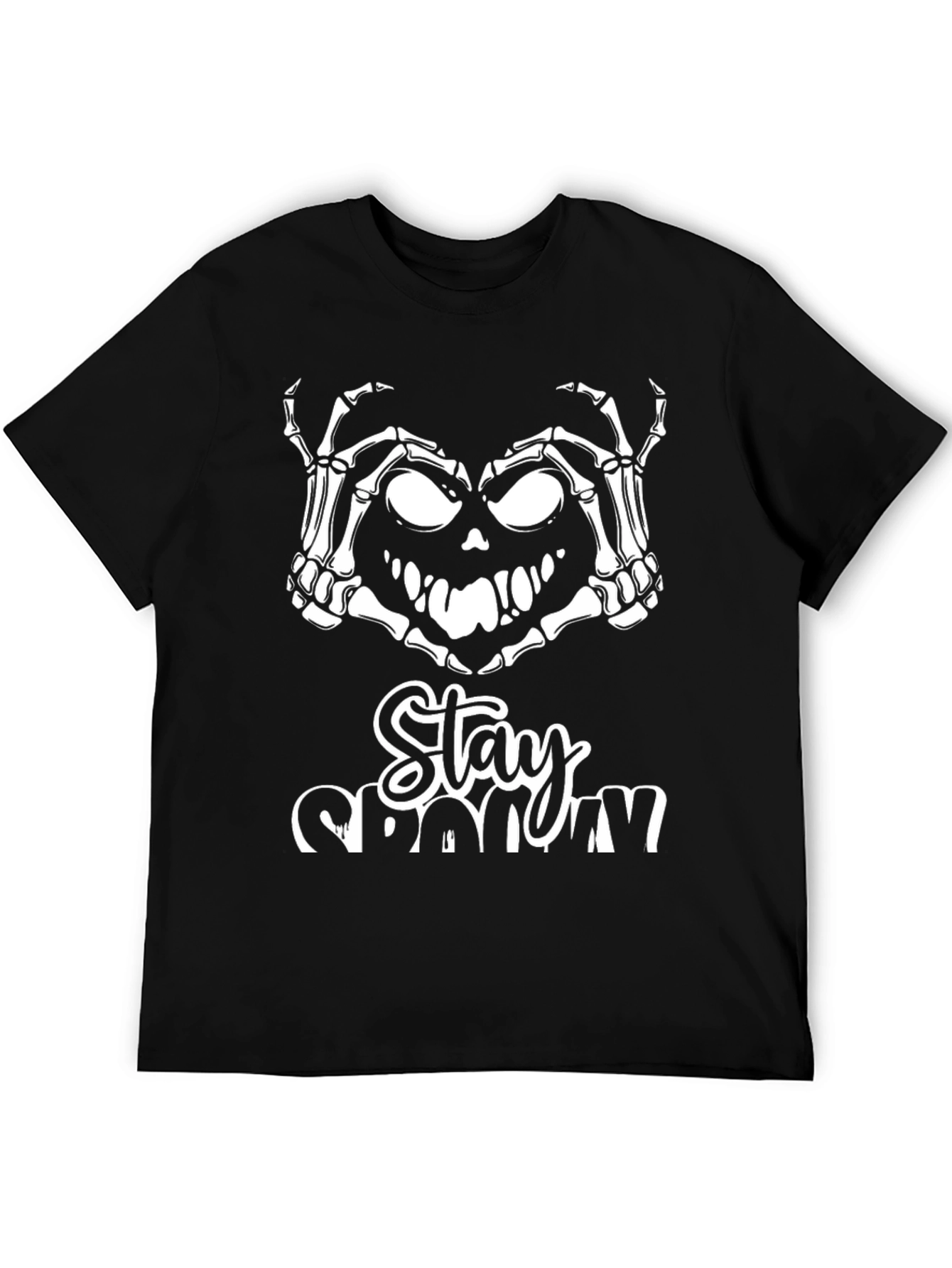 Stay Spooky T-Shirt - Halloween Skeleton Design