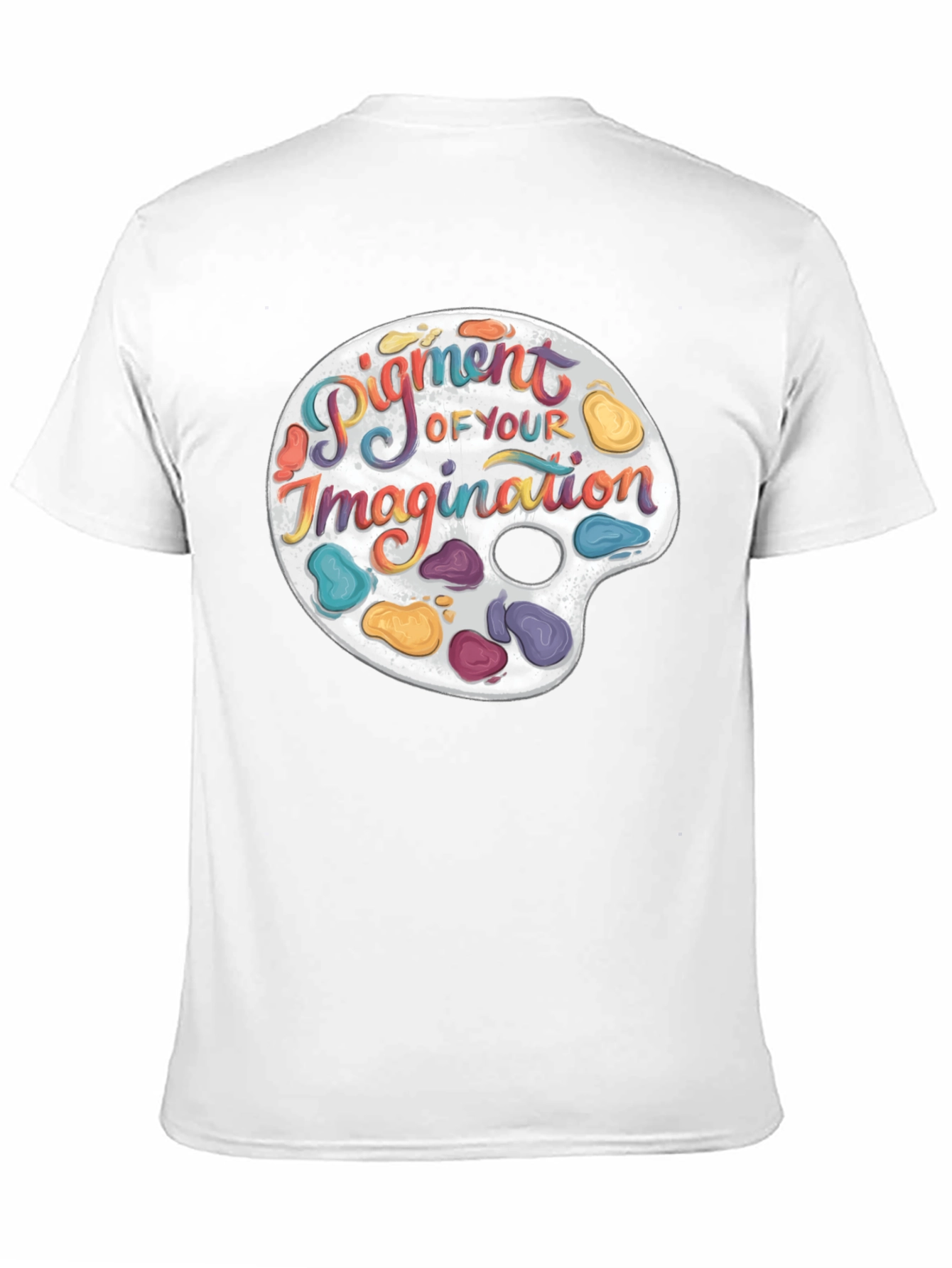 Artistic Palette Graphic T-Shirt - Creative Expression
