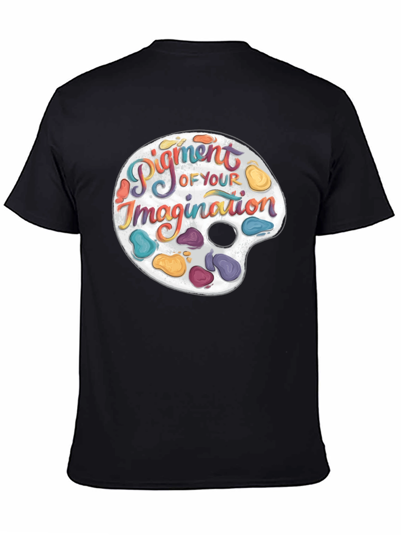 Artistic Palette Graphic T-Shirt - Creative Expression