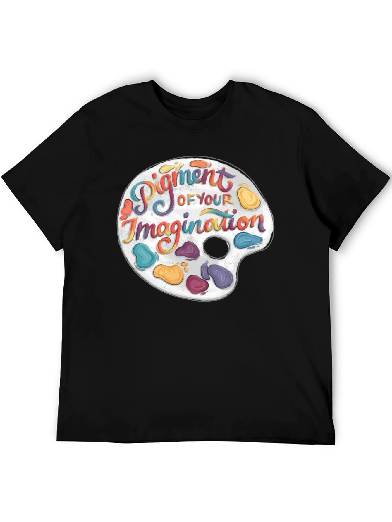 Artistic Palette Graphic T-Shirt - Creative Expression