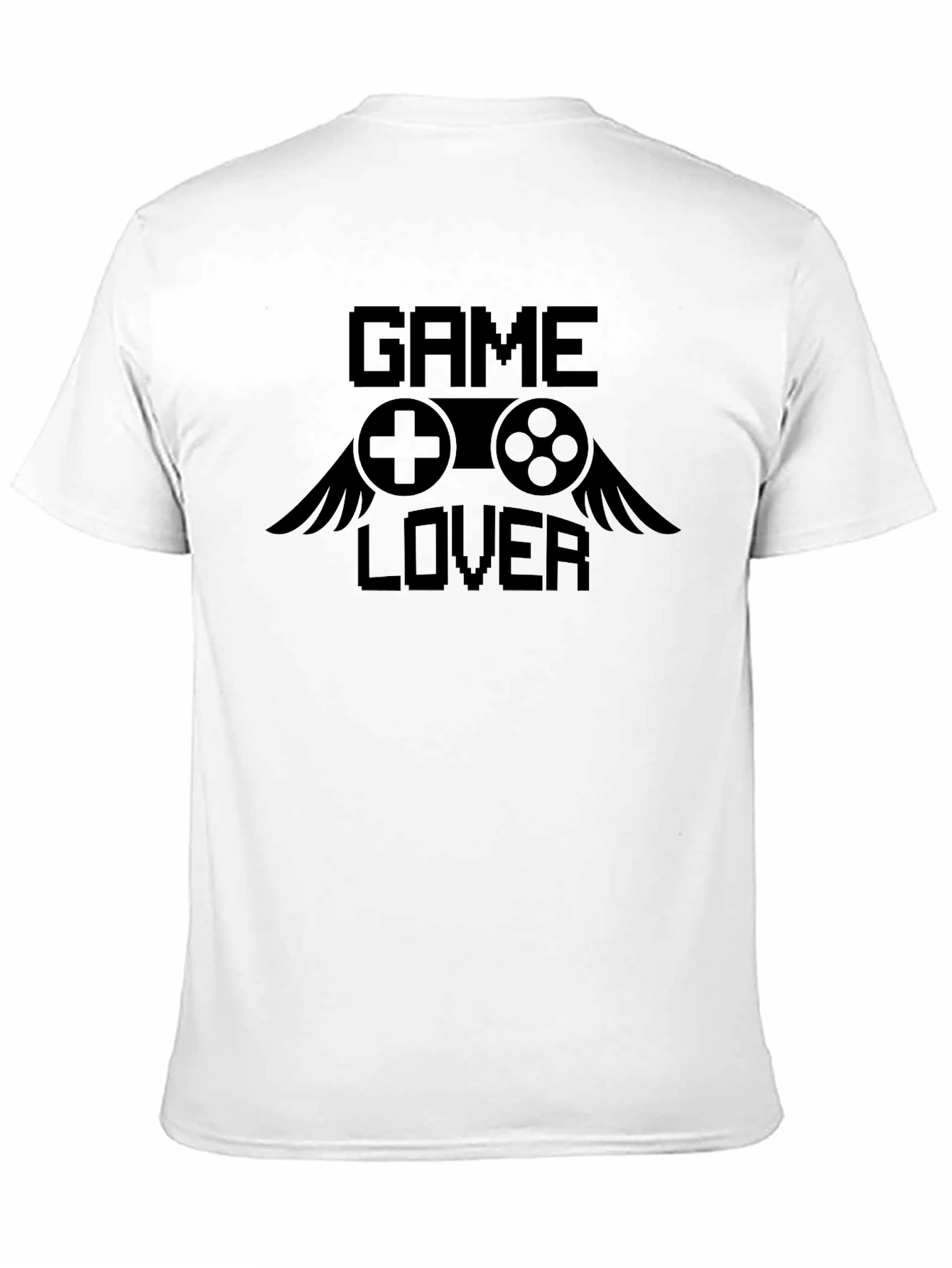 Game Lover Black Graphic Tee - Gamer Apparel