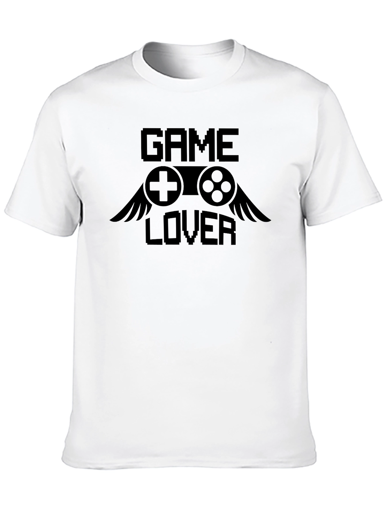 Game Lover Black Graphic Tee - Gamer Apparel