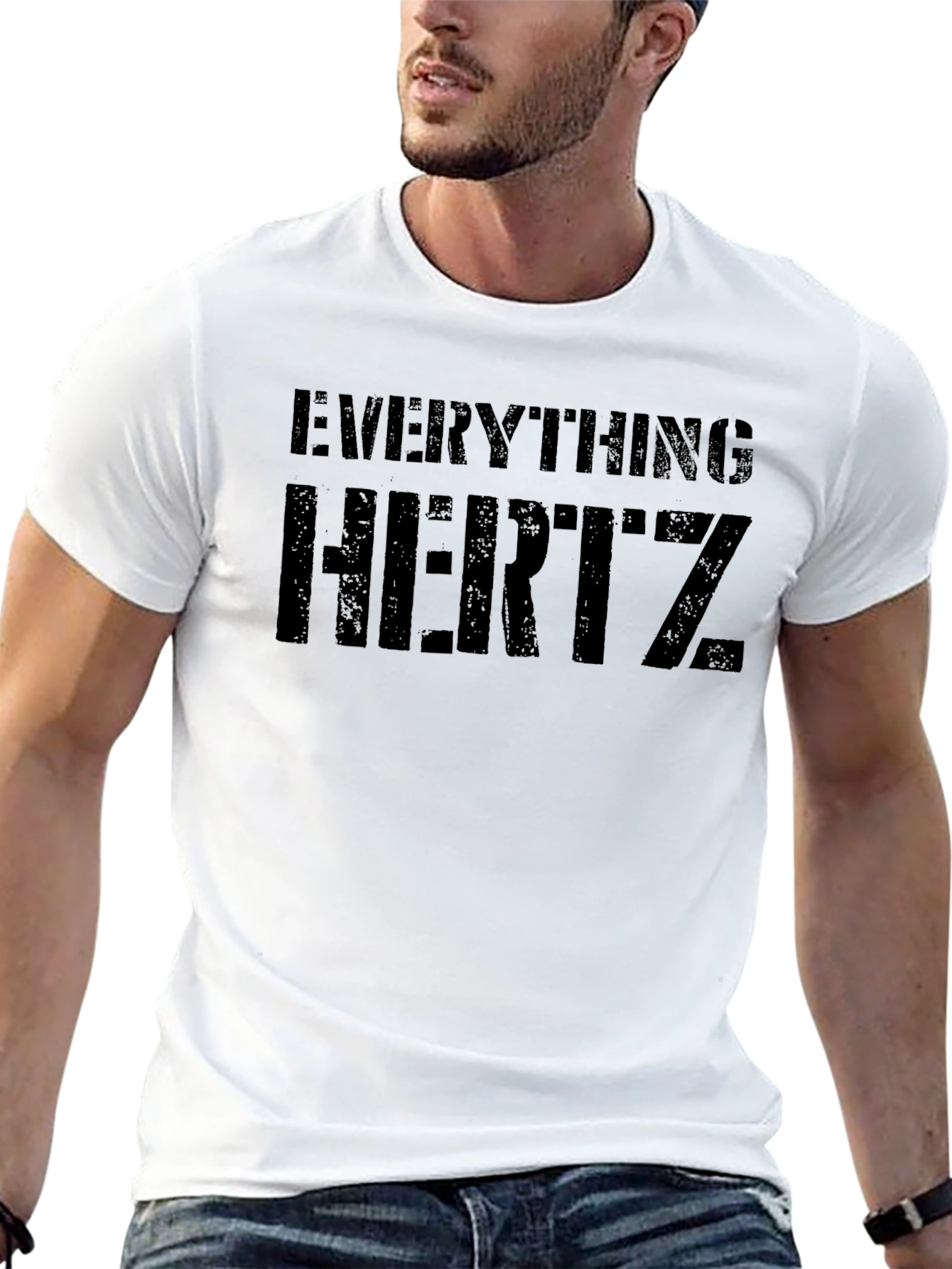 Everything Hertz T-Shirt - Black Graphic Tee