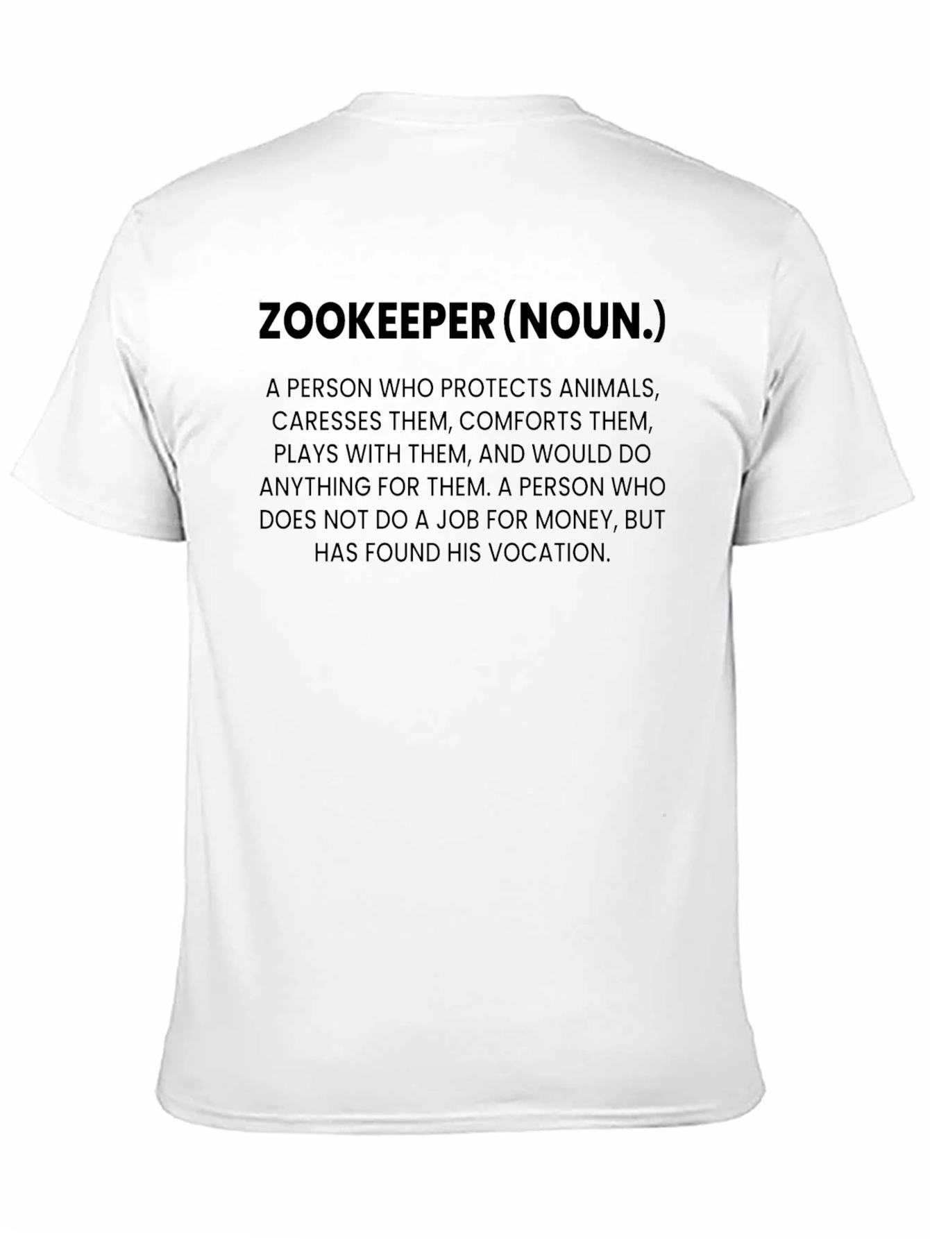 Zookeeper Definition T-Shirt