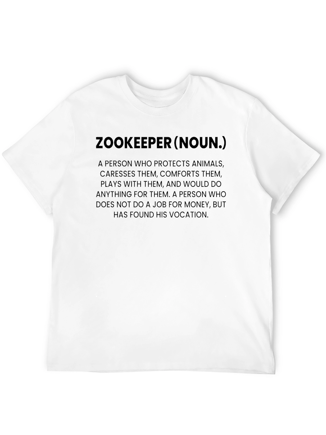 Zookeeper Definition T-Shirt