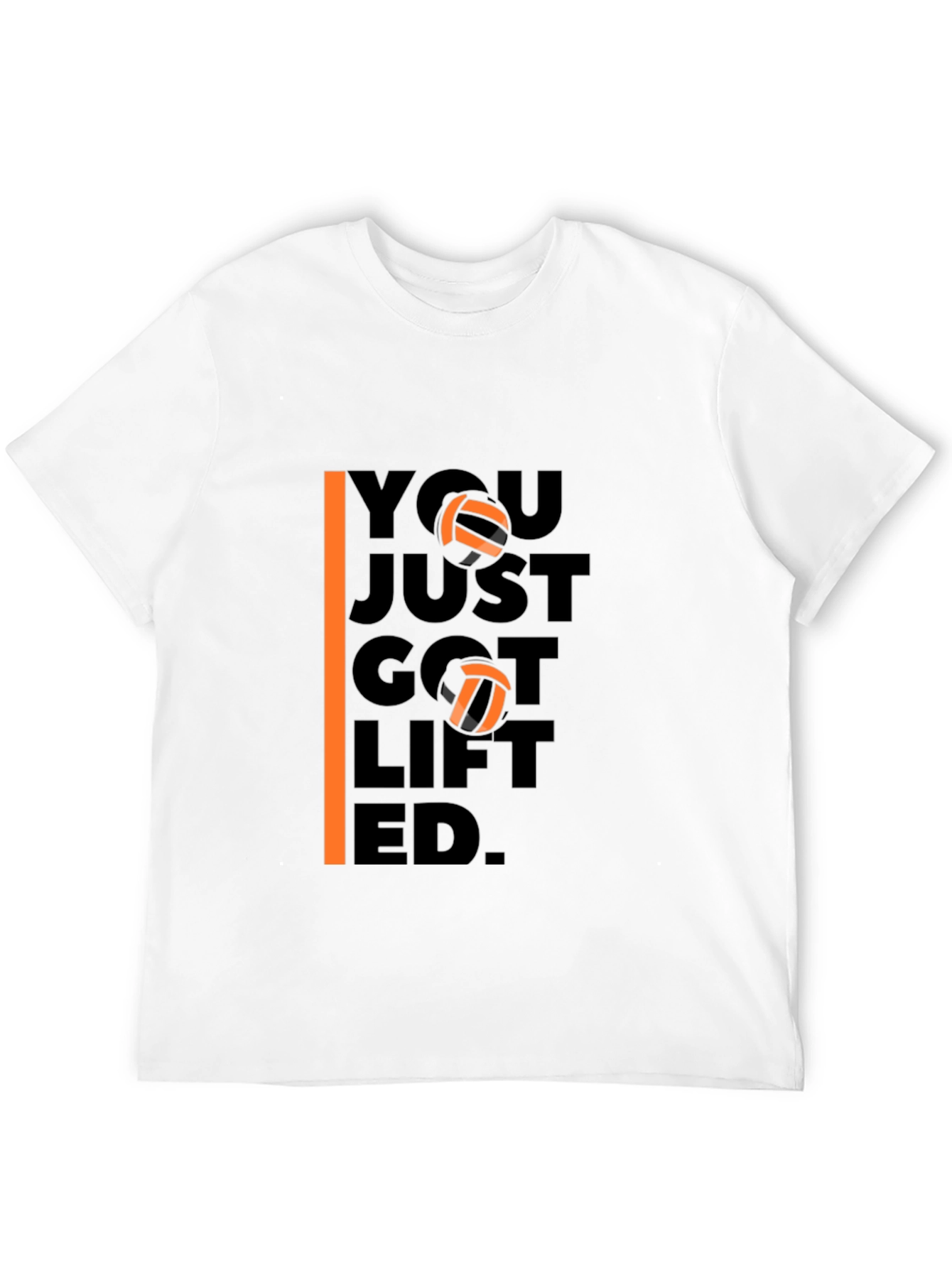 Volleyball Lifted Graphic Tee - Sporty T-Shirt